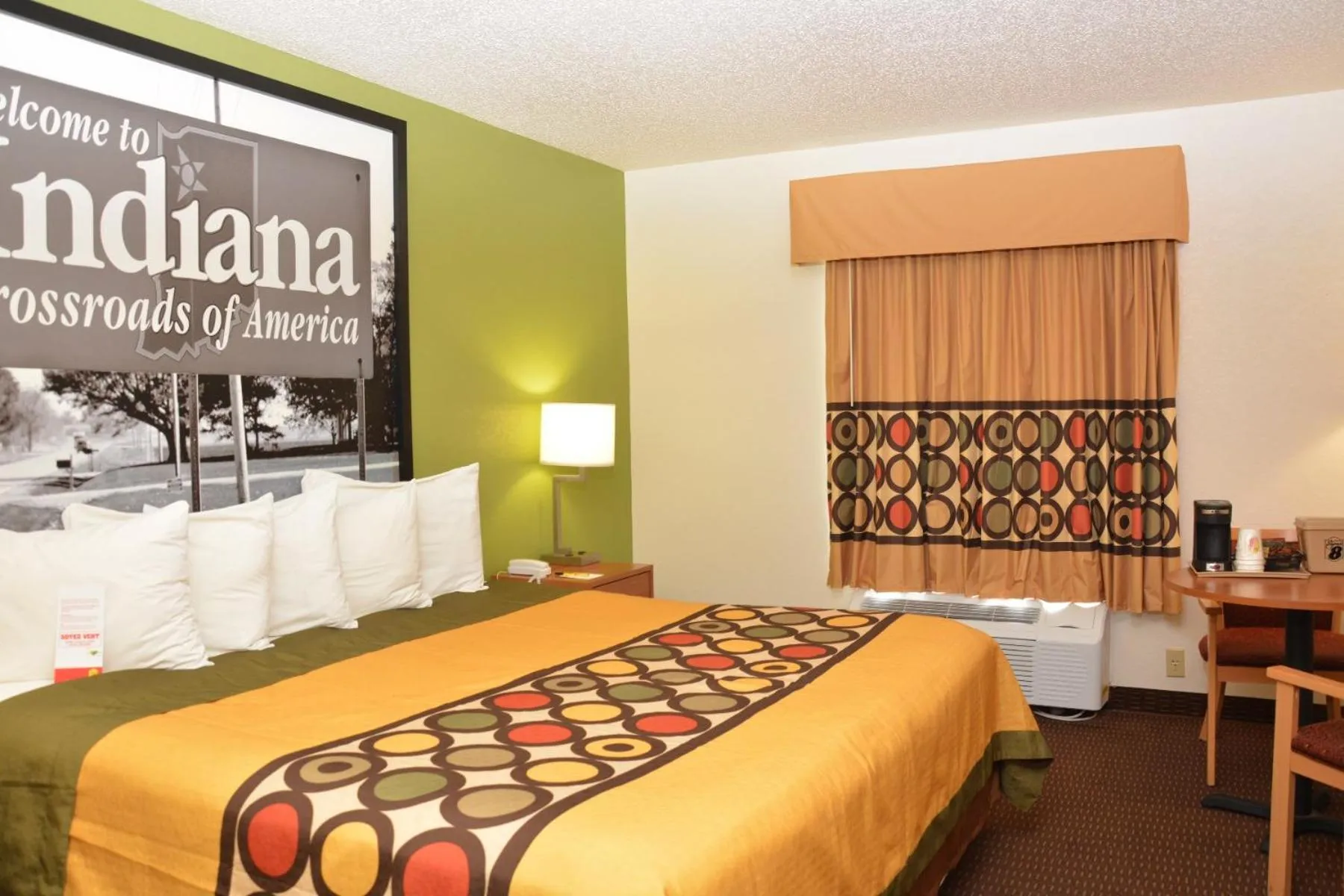 Bed in Super 8 by Wyndham Corydon