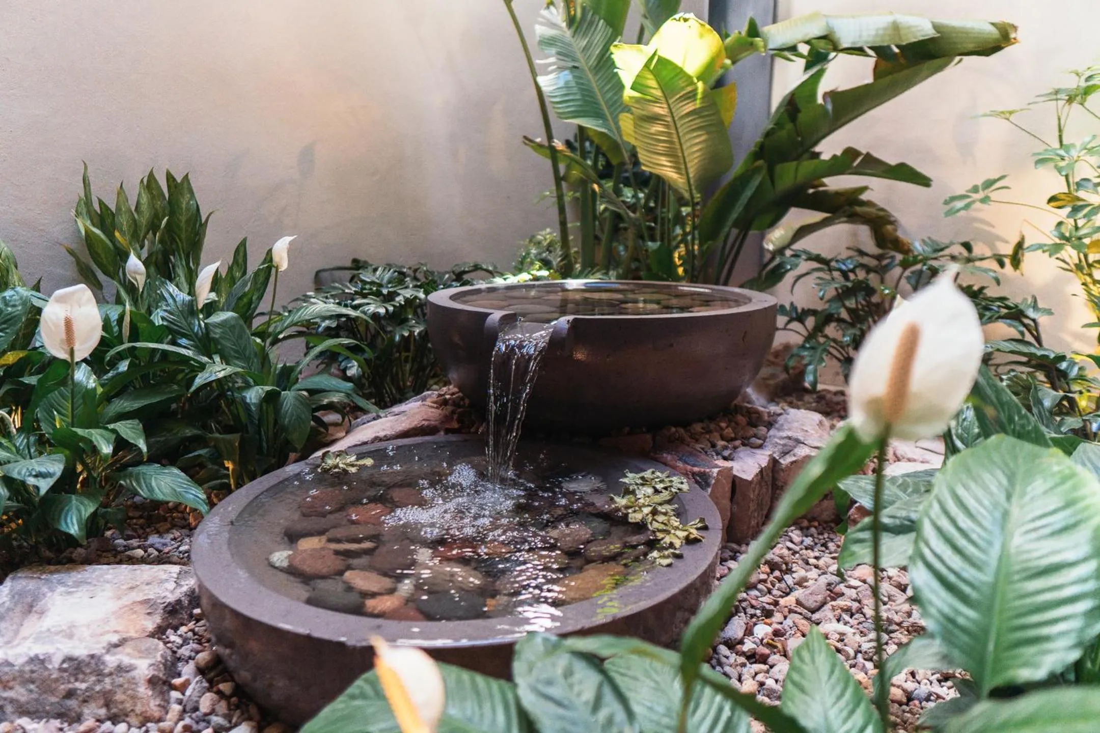 Lobby or reception in Hotel Maria Camille