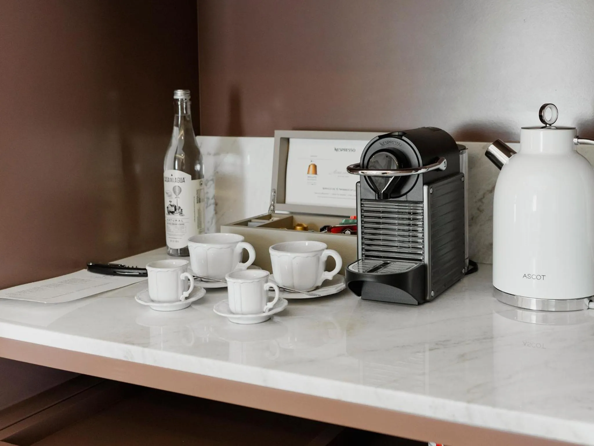 minibar in Hotel Maria Camille