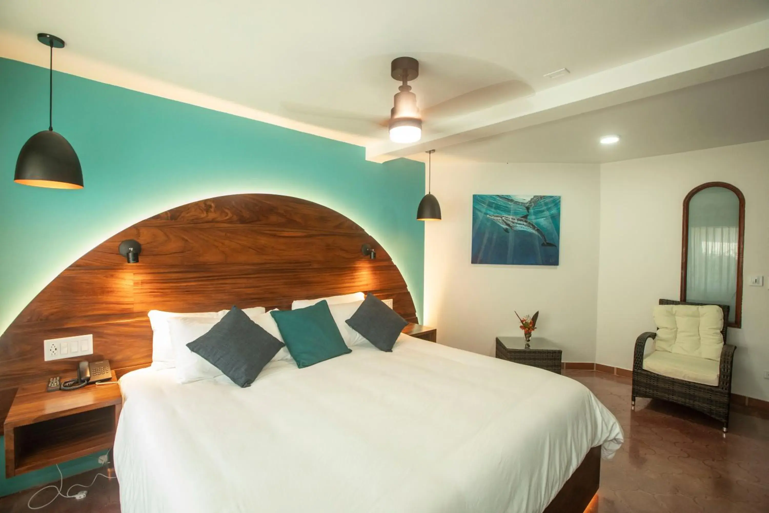 King Room in Hotel El Velero King Room in Hotel El Velero