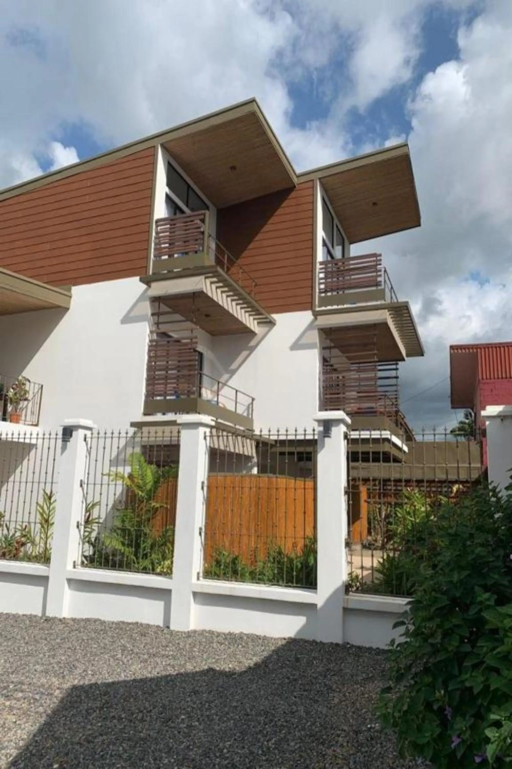 Property building in La Fortuna Lodge by Treebu Hotels