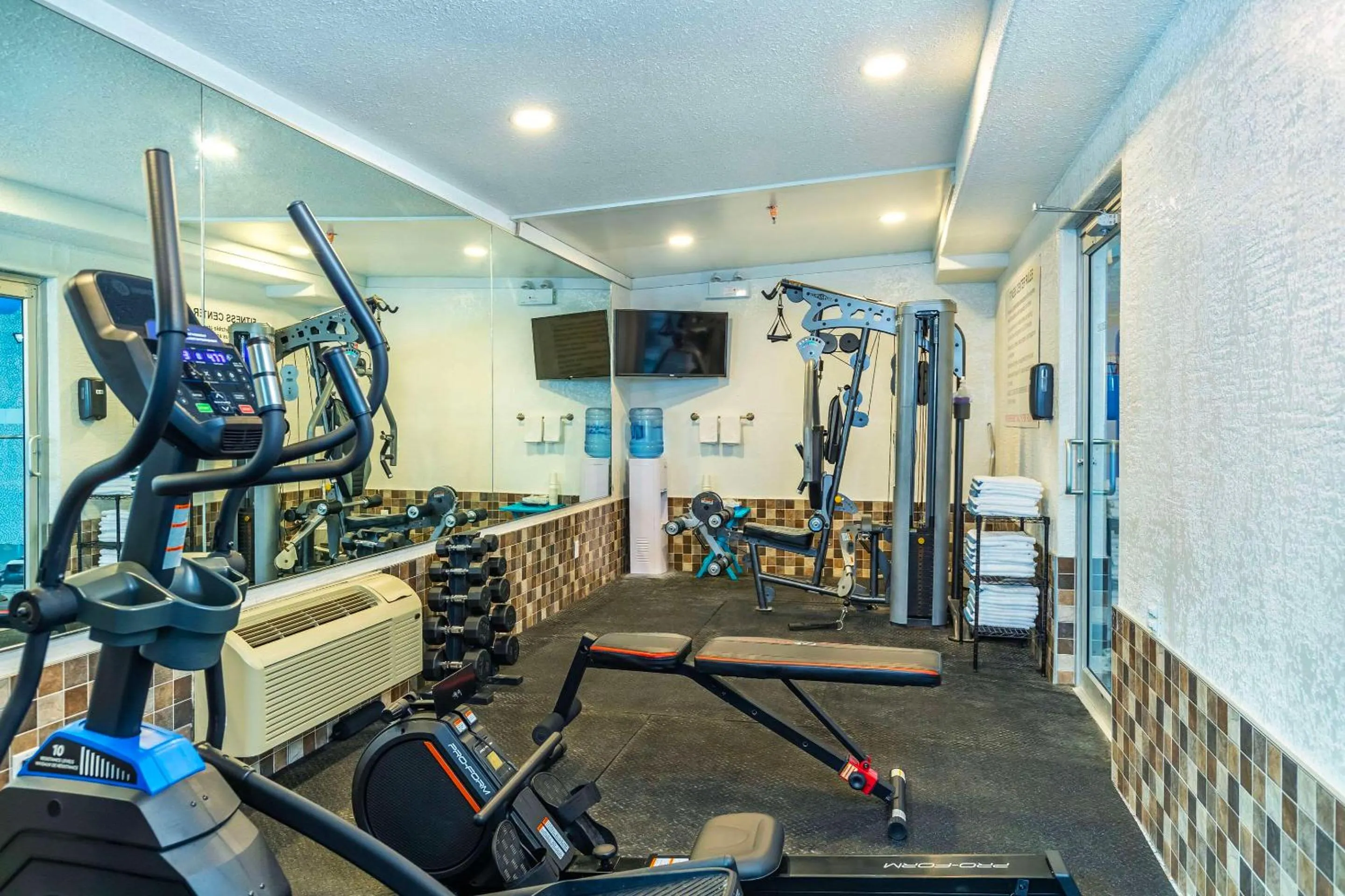 Fitness centre/facilities in Quality Inn & Suites Yorkton