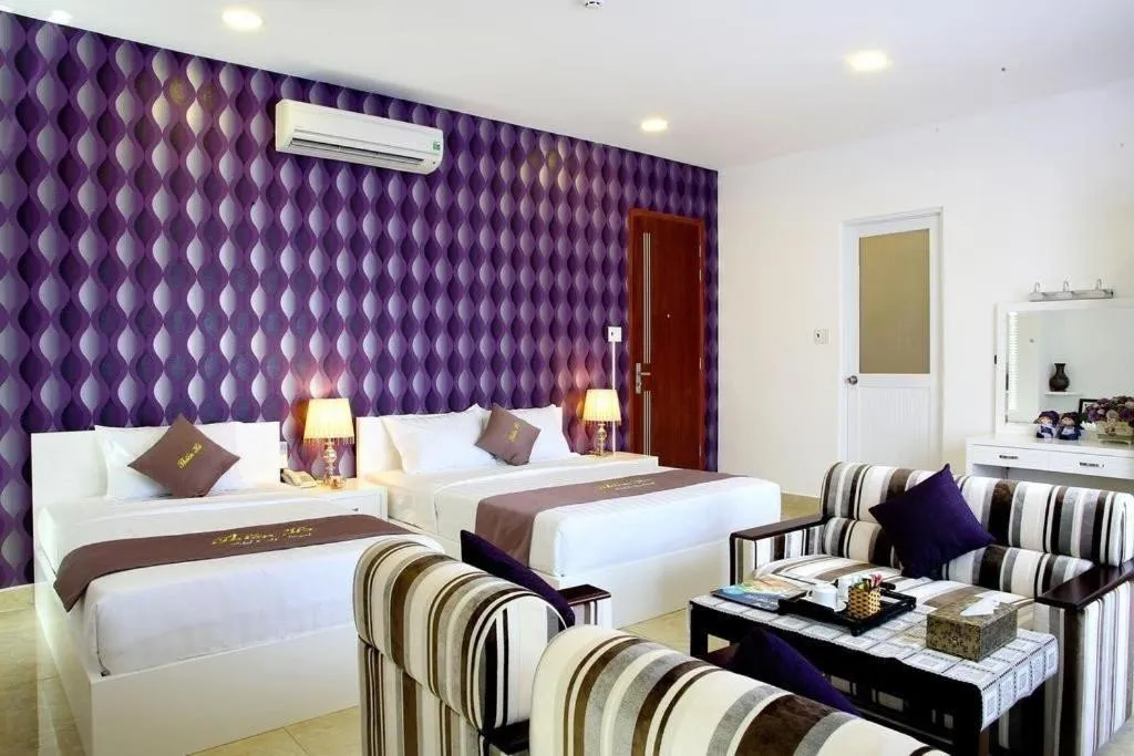 Bed in Thien Ha Hotel & Apartment