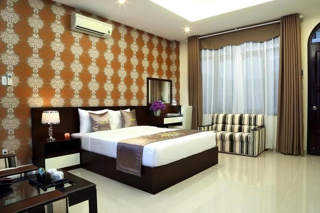 Bed in Thien Ha Hotel & Apartment