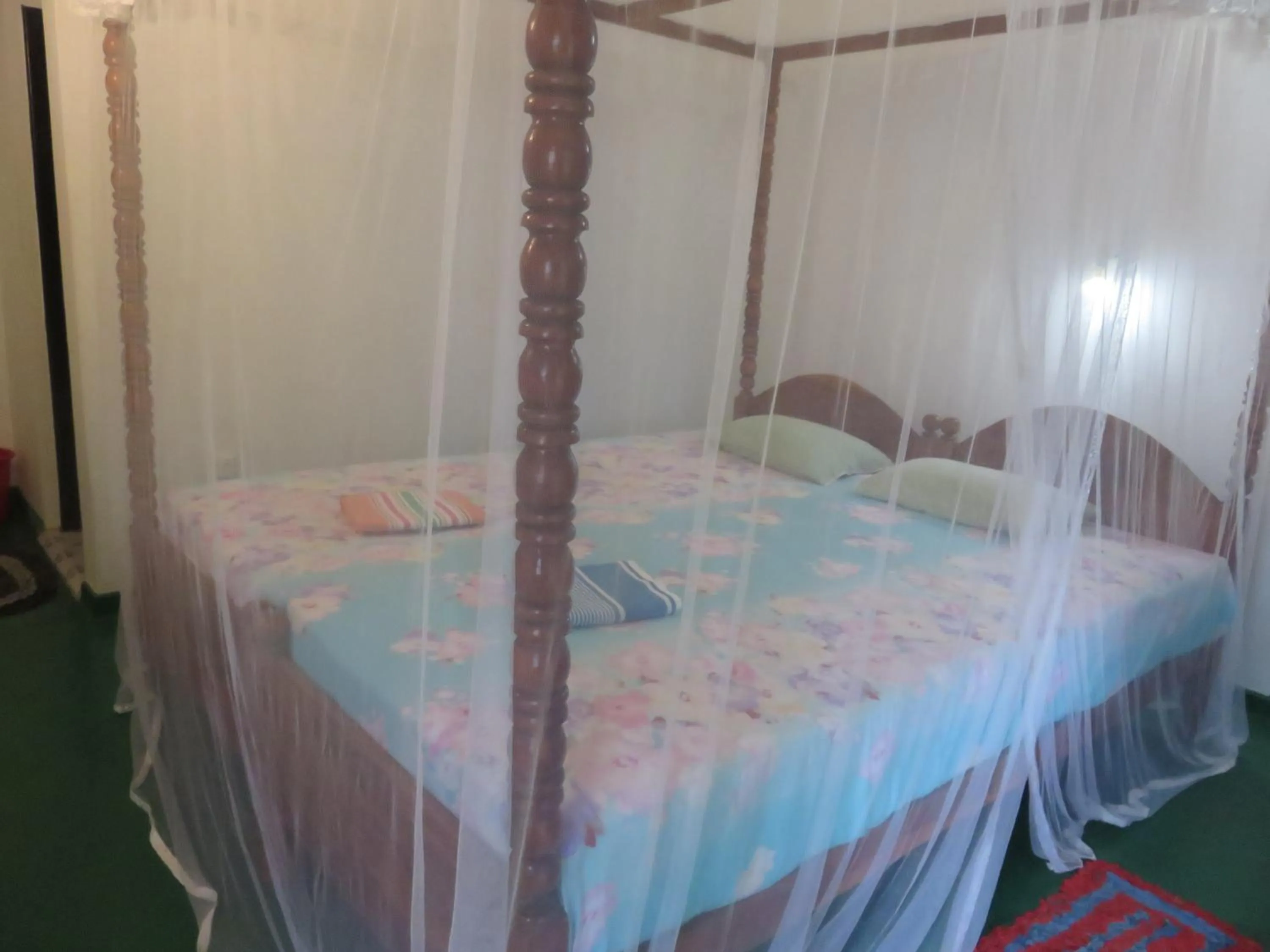 Bed in Beach Lagoon Guesthouse