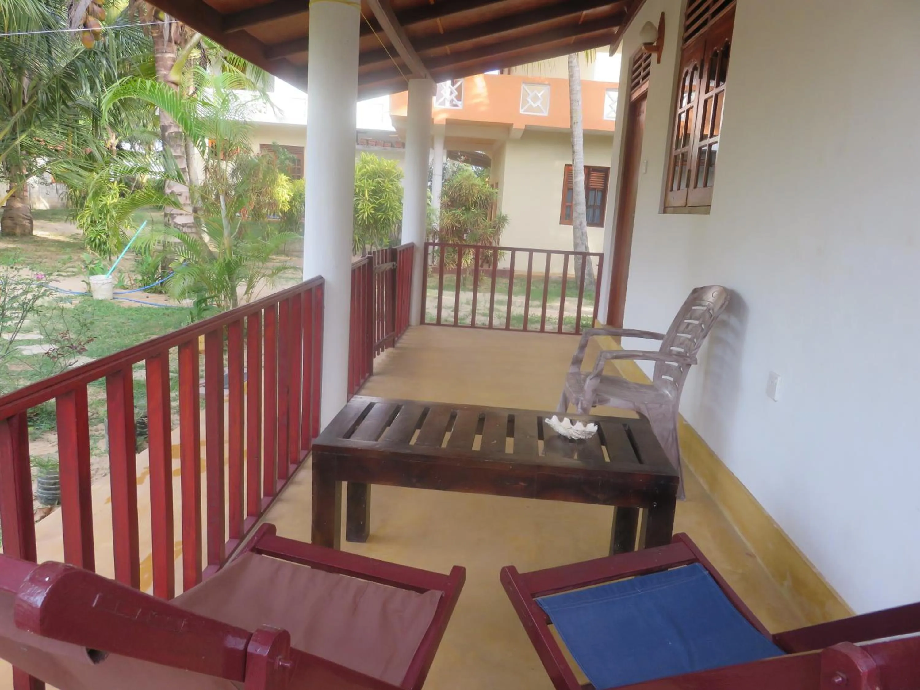 Patio in Beach Lagoon Guesthouse