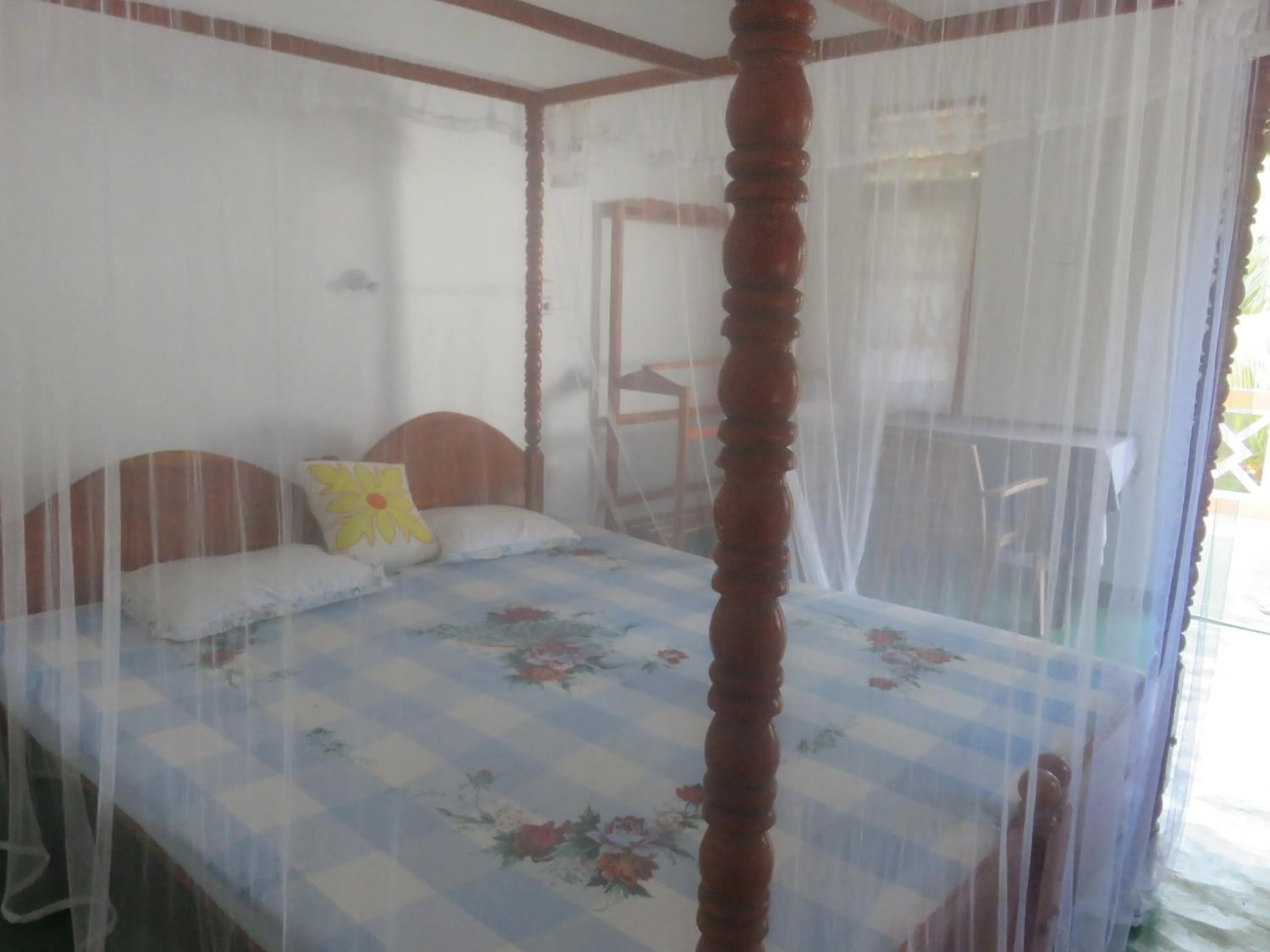 Bed in Beach Lagoon Guesthouse