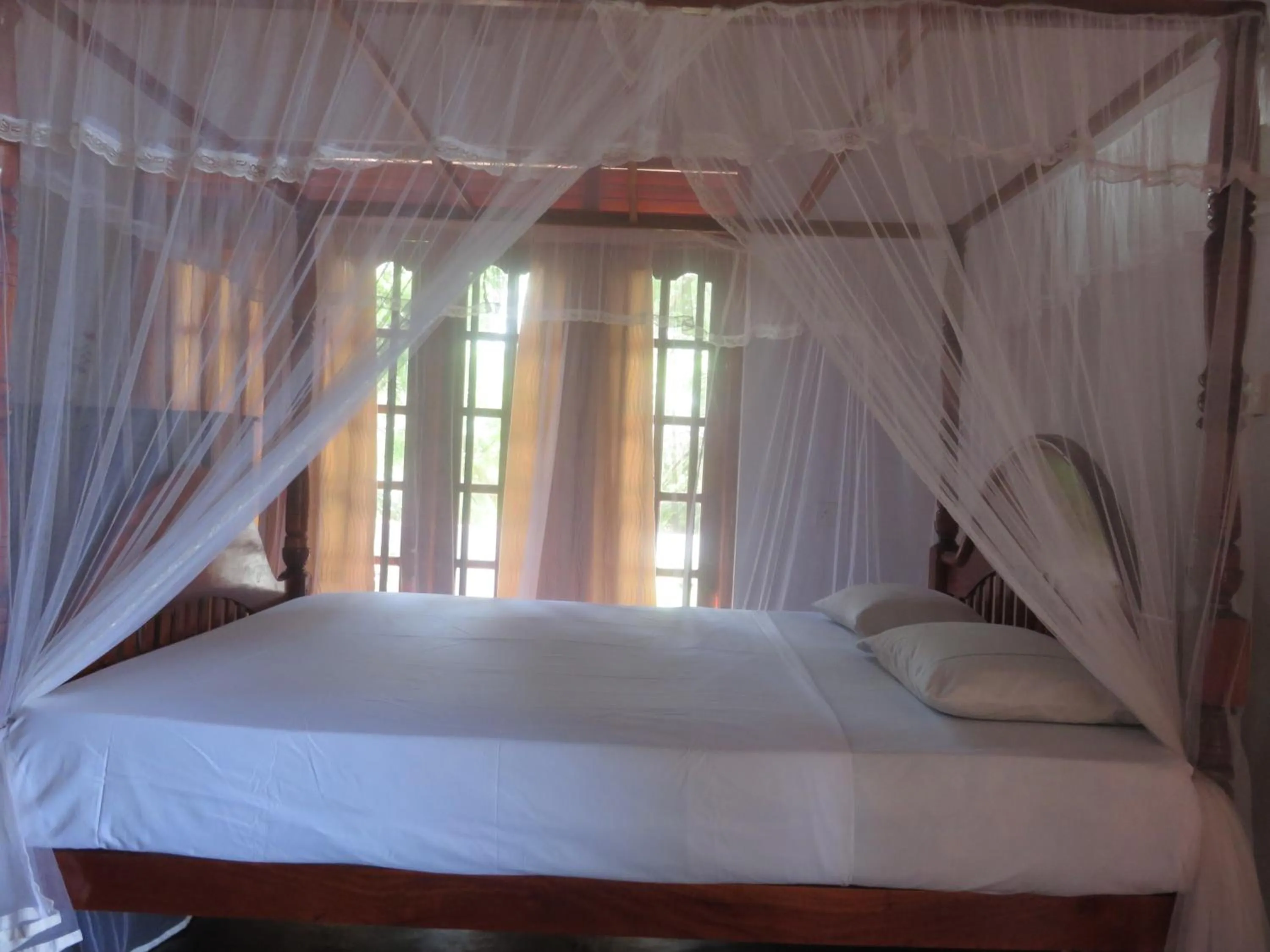 Bed in Beach Lagoon Guesthouse