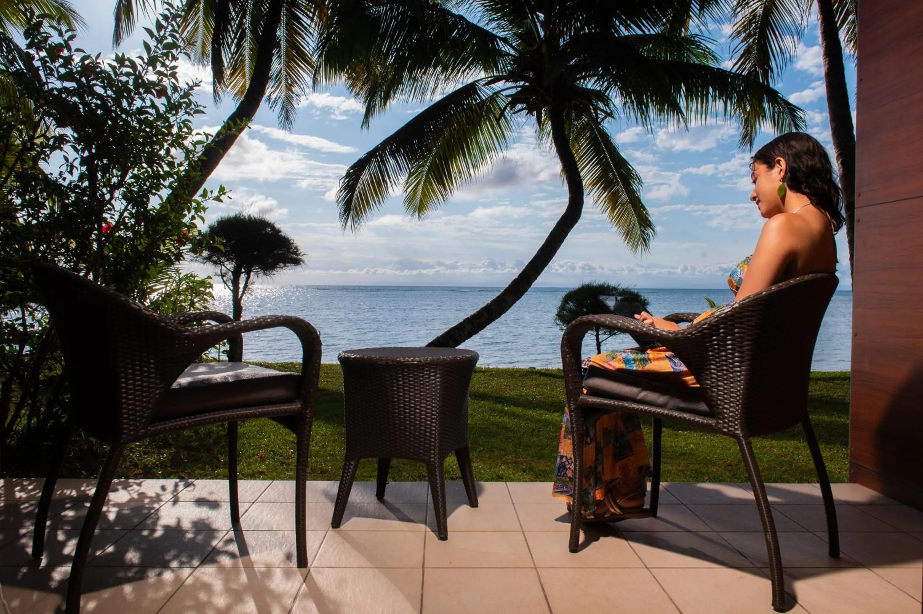 Patio in Mantis Soanambo Hotel And Spa