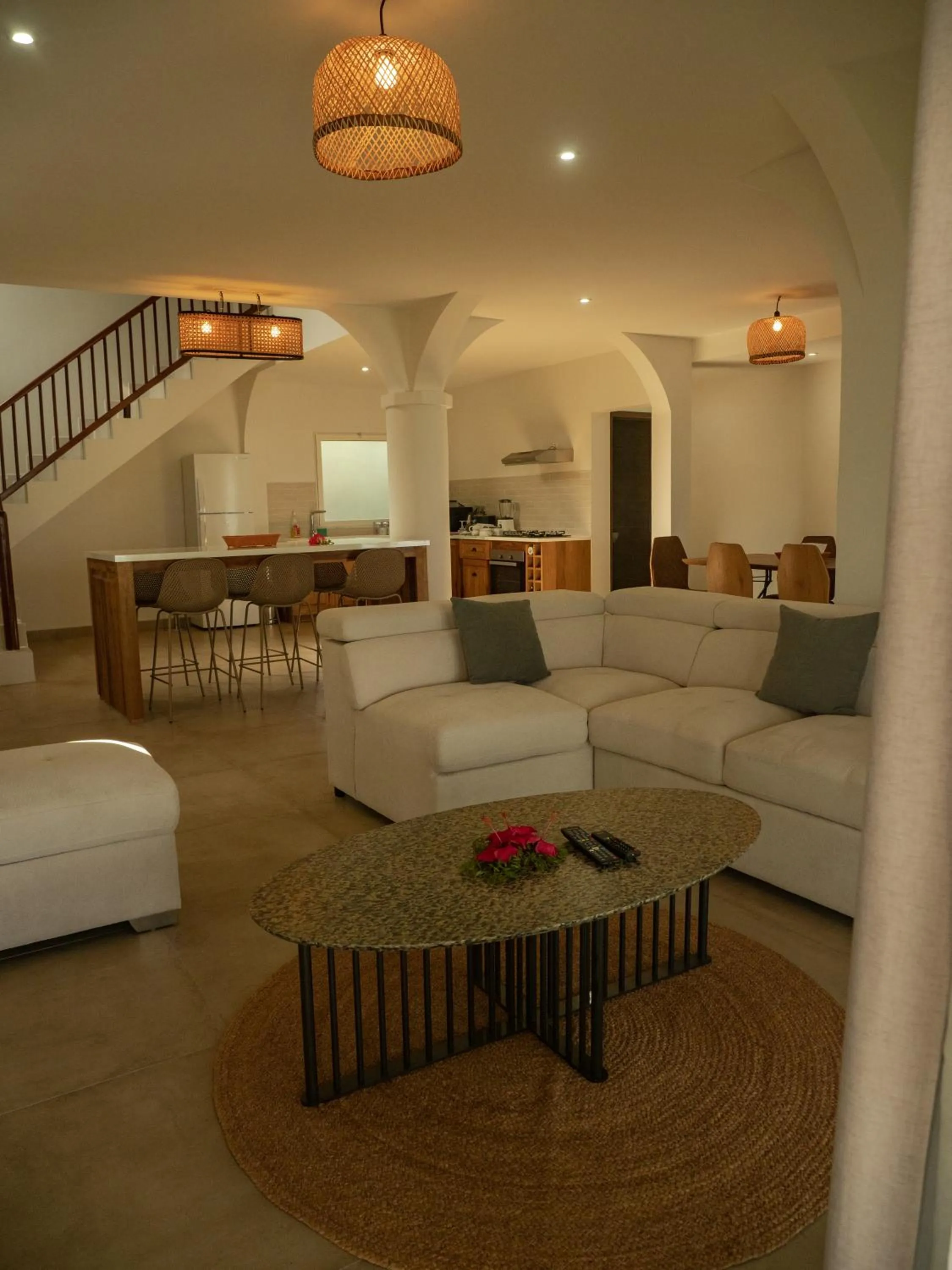 Kitchen or kitchenette in Mantis Soanambo Hotel And Spa