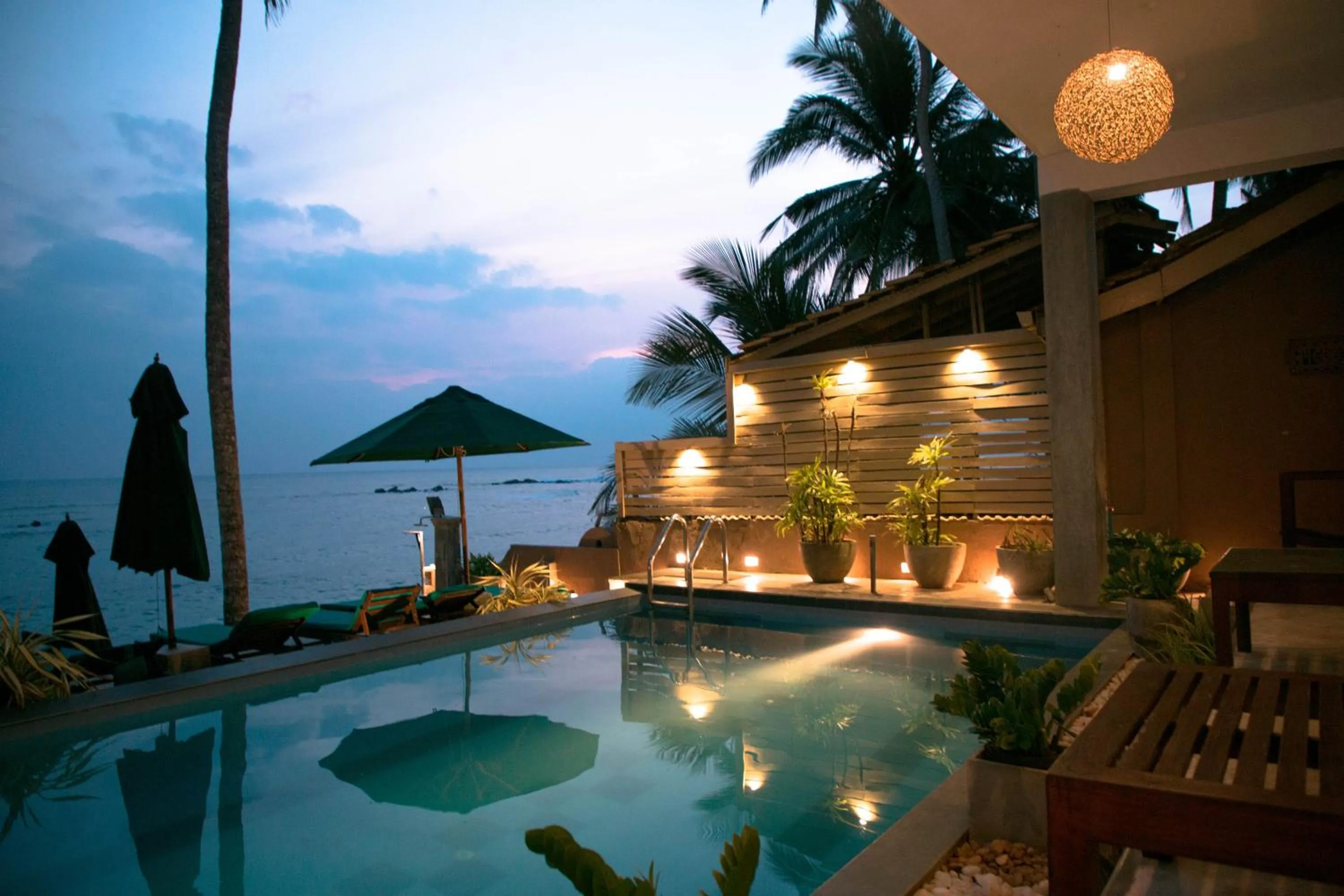 Swimming pool in Sea World Boutique Hotel