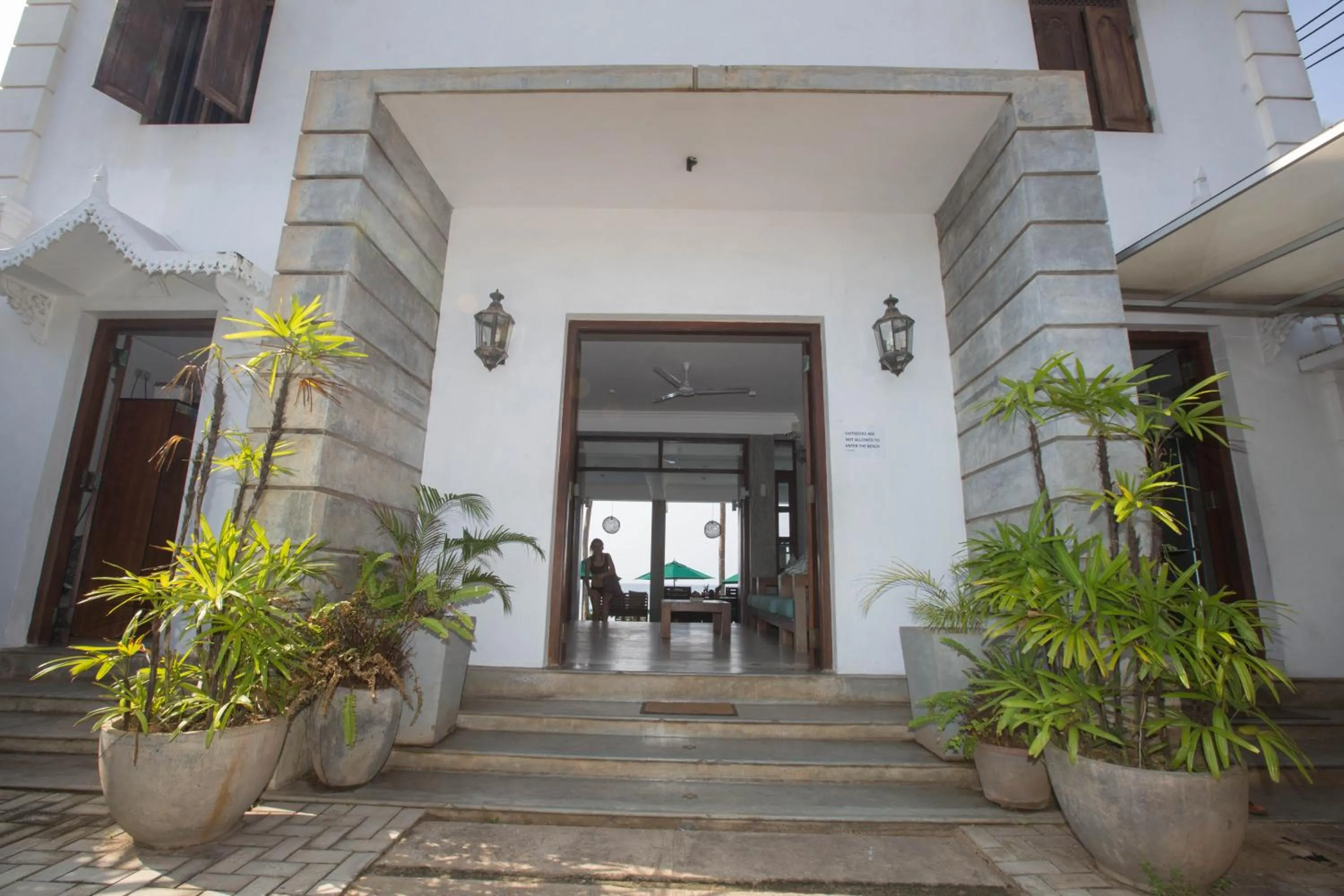 Facade/entrance in Sea World Boutique Hotel