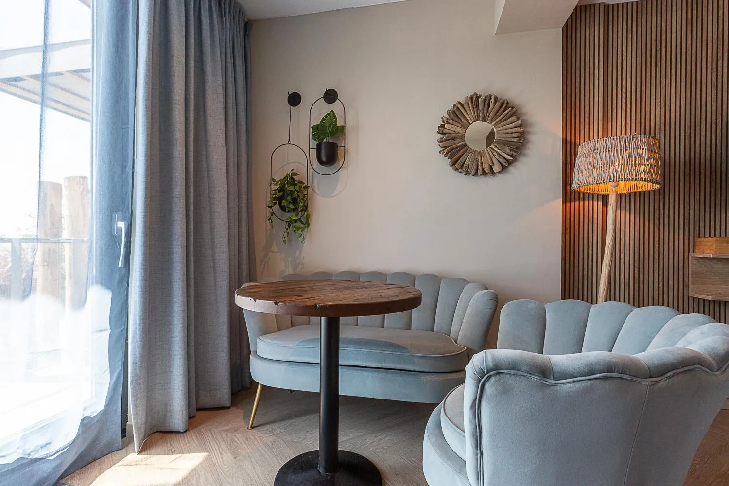 Seating area in Beachfront Boutiquehotel