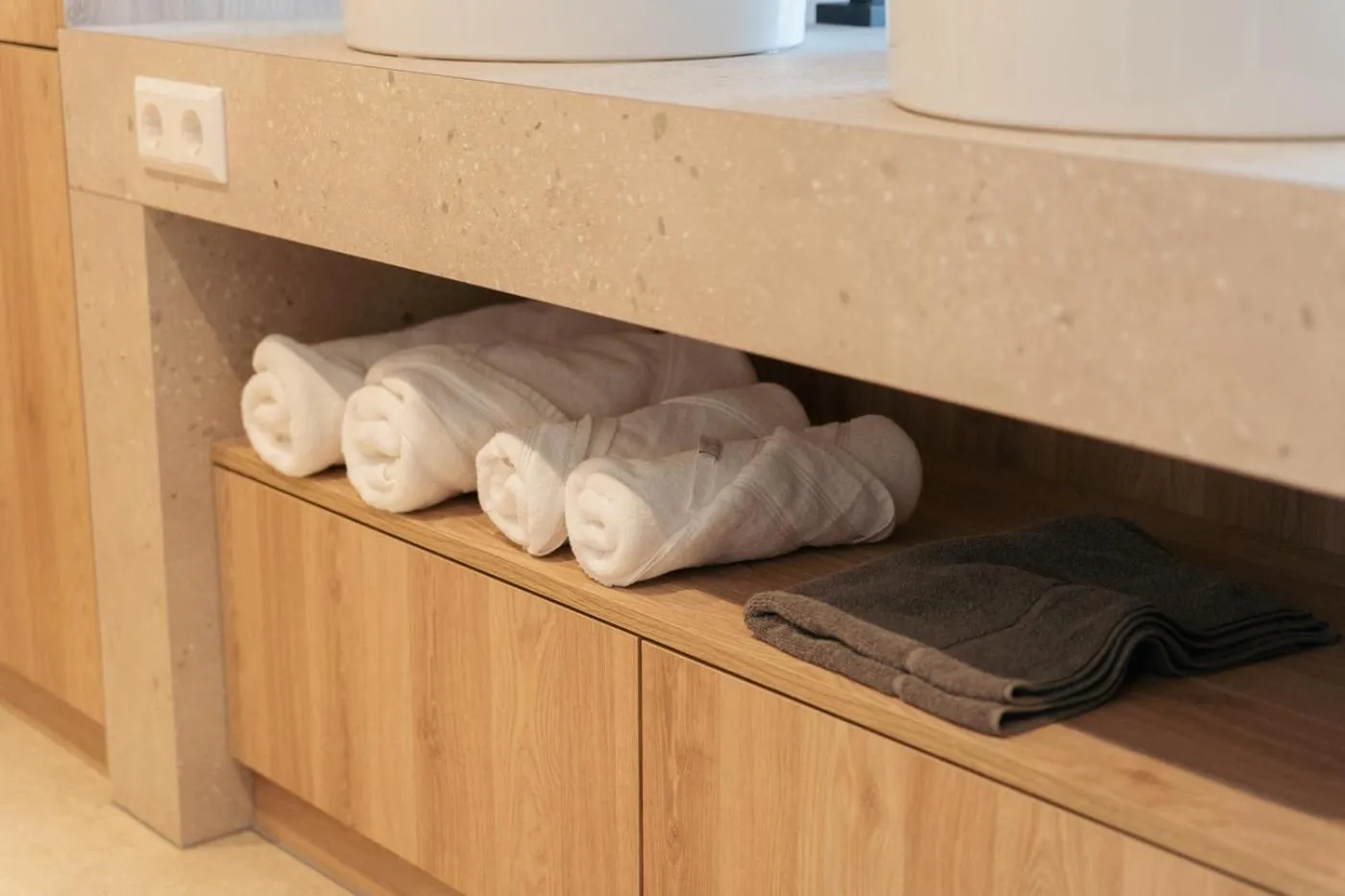 towels in Beachfront Boutiquehotel