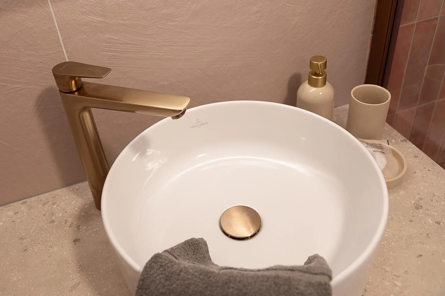 Bathroom in Beachfront Boutiquehotel