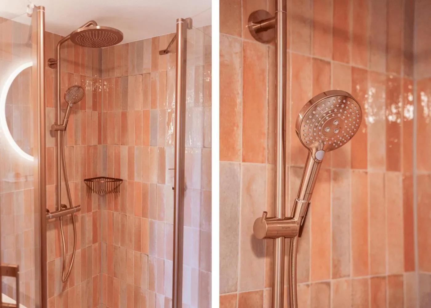 Shower in Beachfront Boutiquehotel