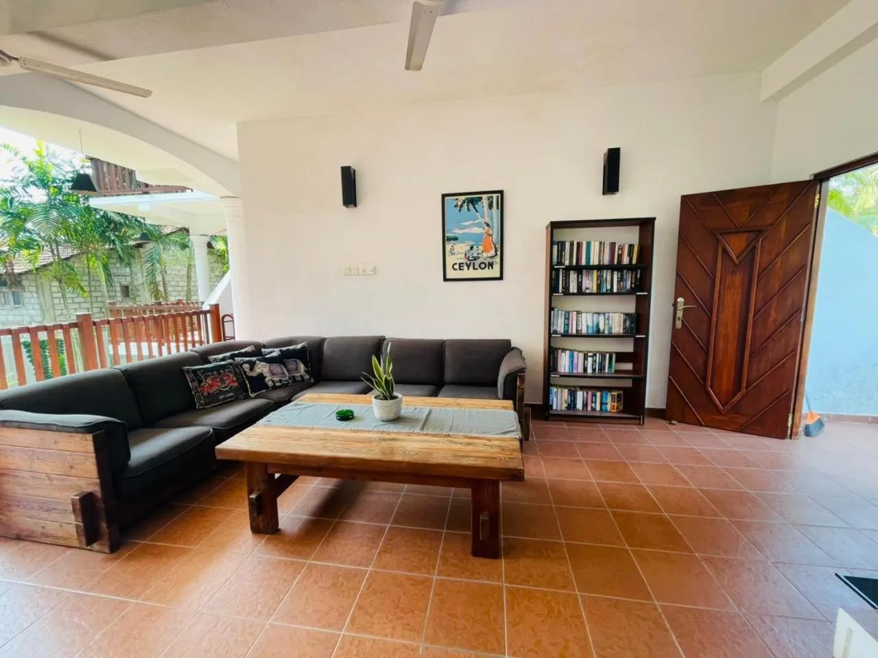 Library in Unawatuna Nor Lanka Hotel