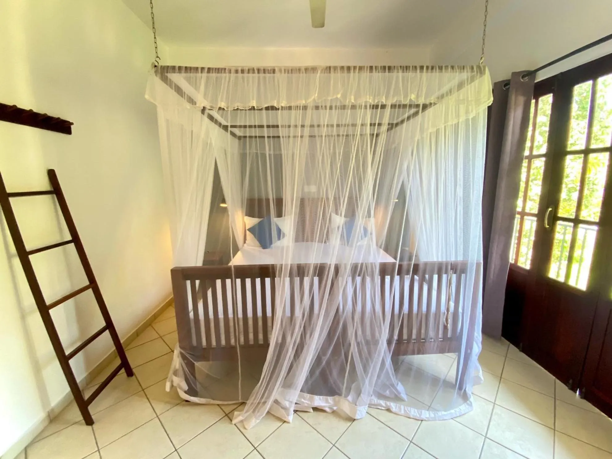 Bedroom, Bed in Unawatuna Nor Lanka Hotel