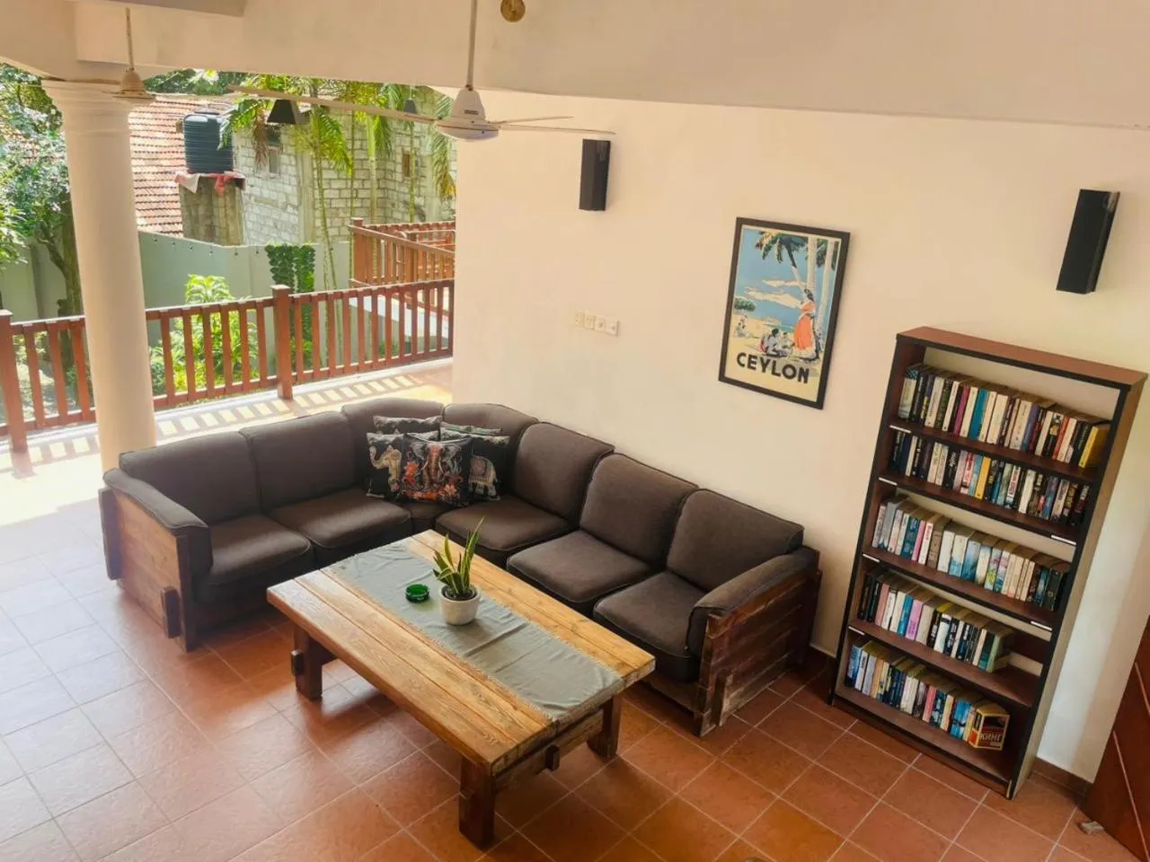 Library in Unawatuna Nor Lanka Hotel