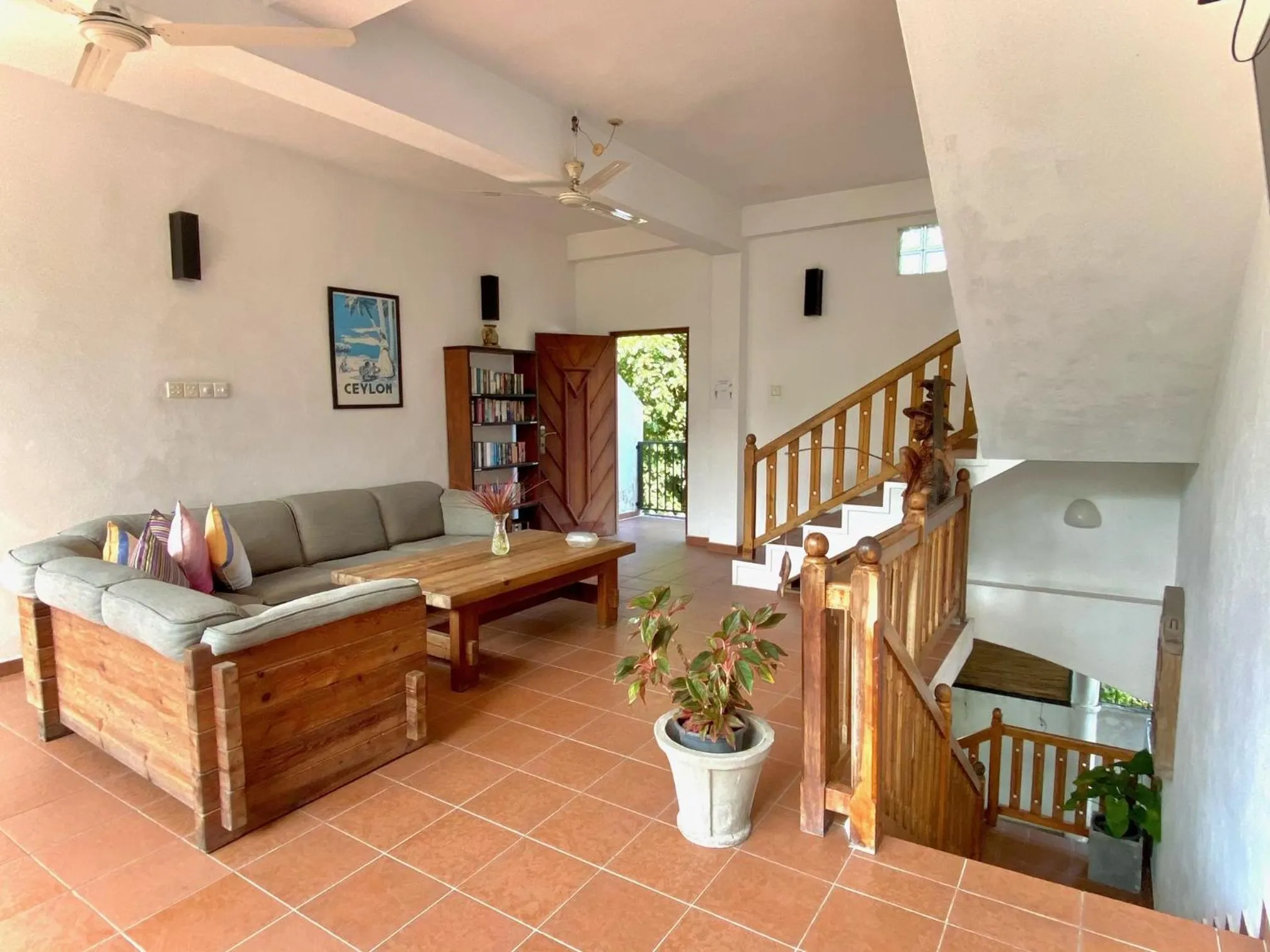 Seating area in Unawatuna Nor Lanka Hotel