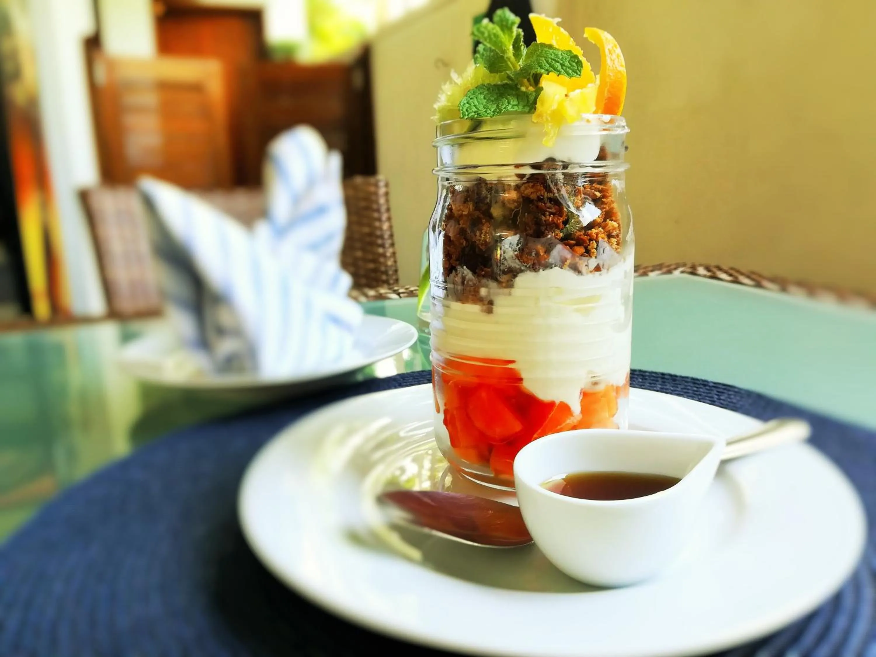 Breakfast in Unawatuna Nor Lanka Hotel