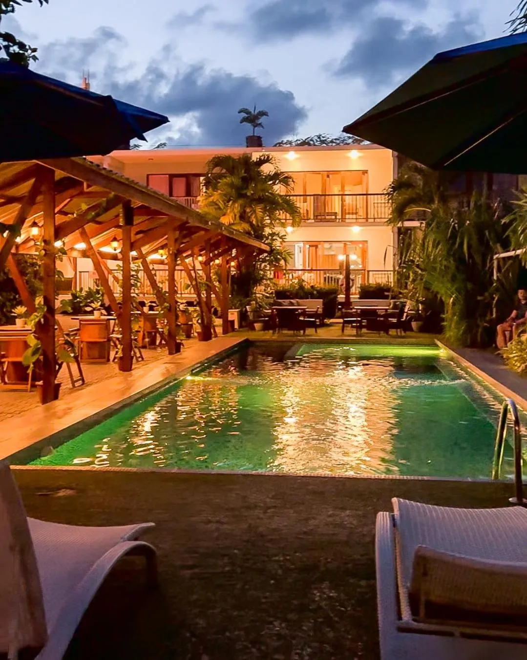 Swimming pool in Reef Beach Resort