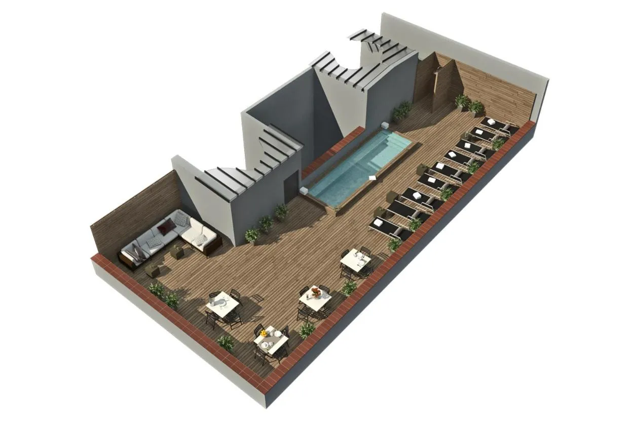 Balcony/Terrace in Enjoybcn Miro Apartments