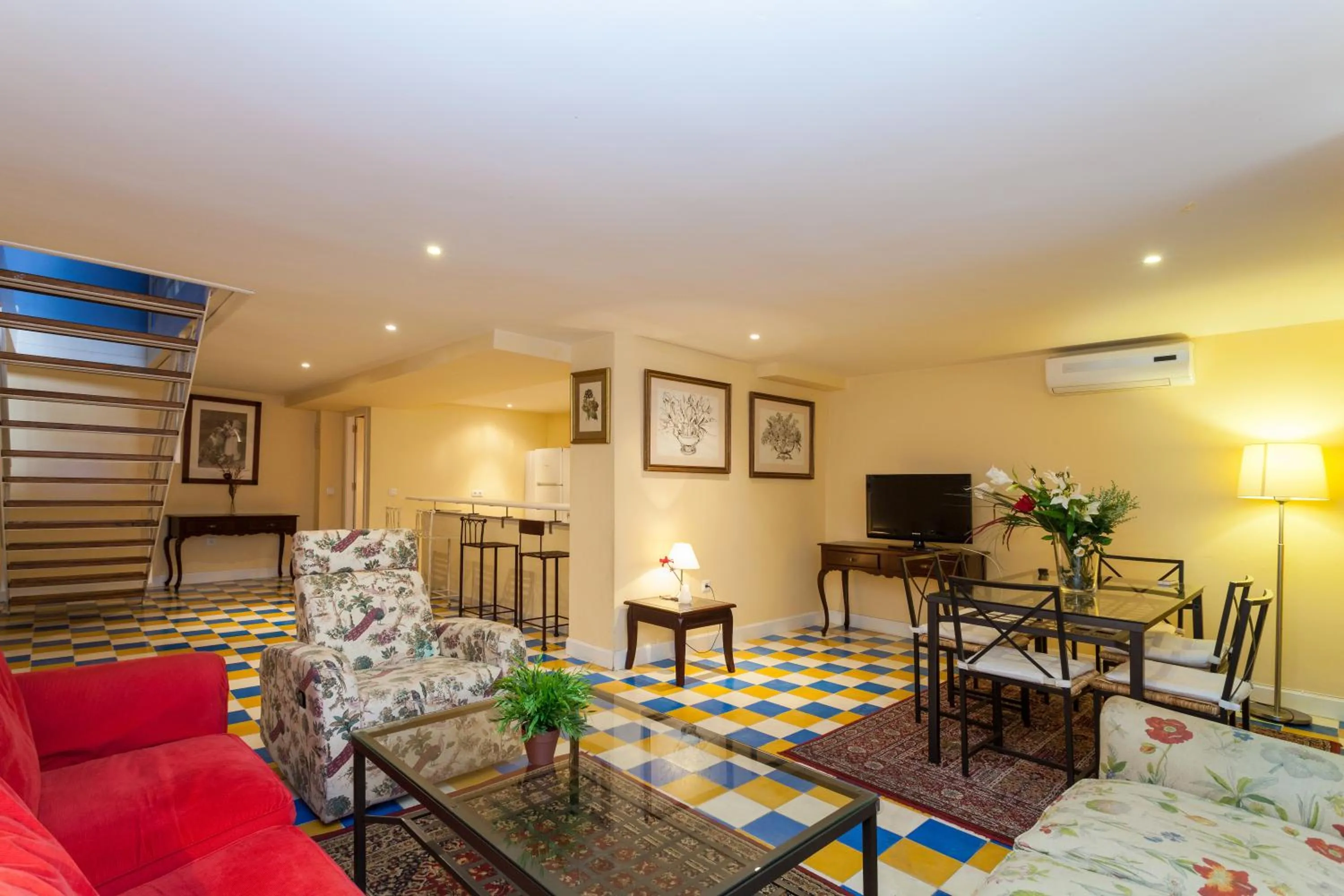 Seating area in Las Casas de Moratin