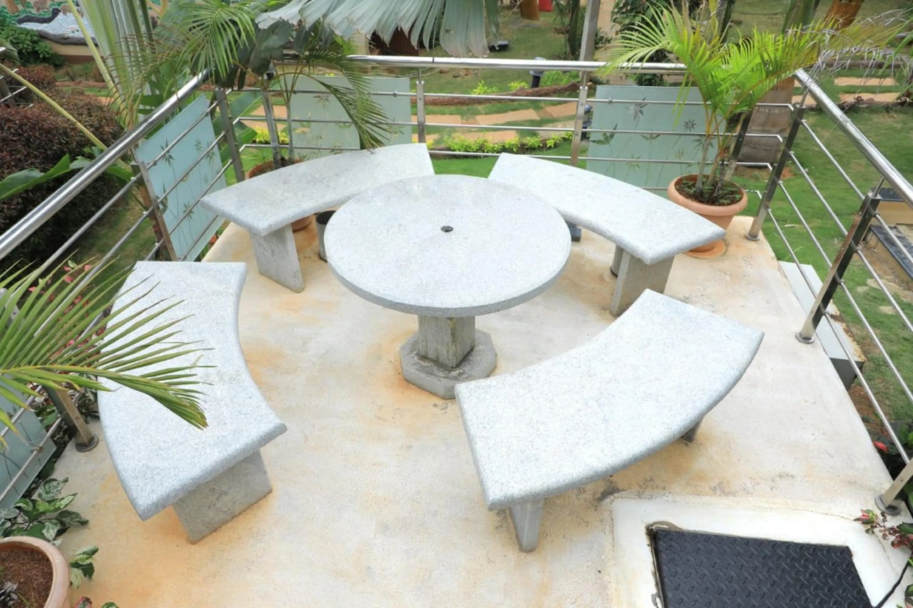 Balcony/Terrace in Jal Mahal Resort and Spa