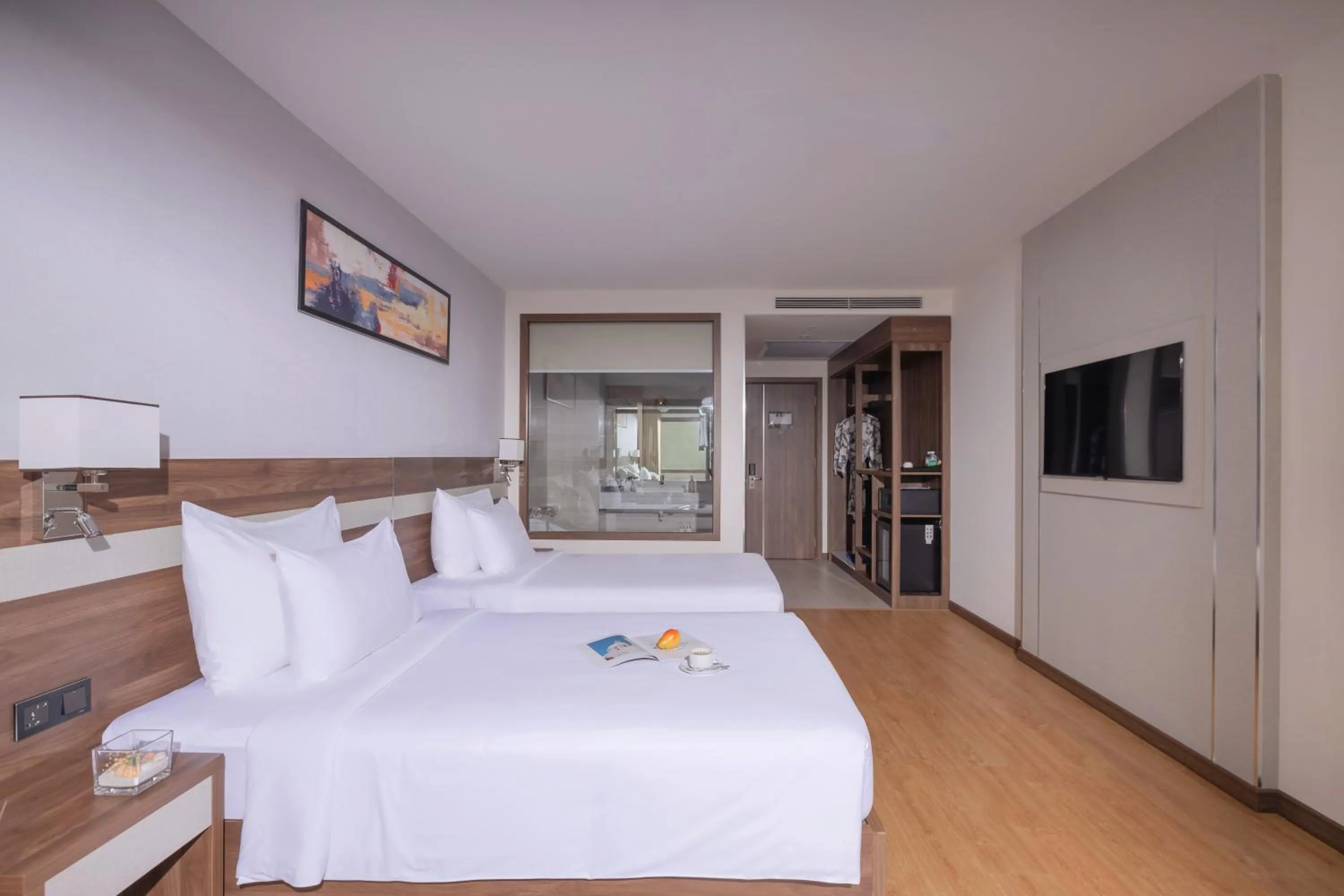 Bed in PANAMA Nha Trang Hotel