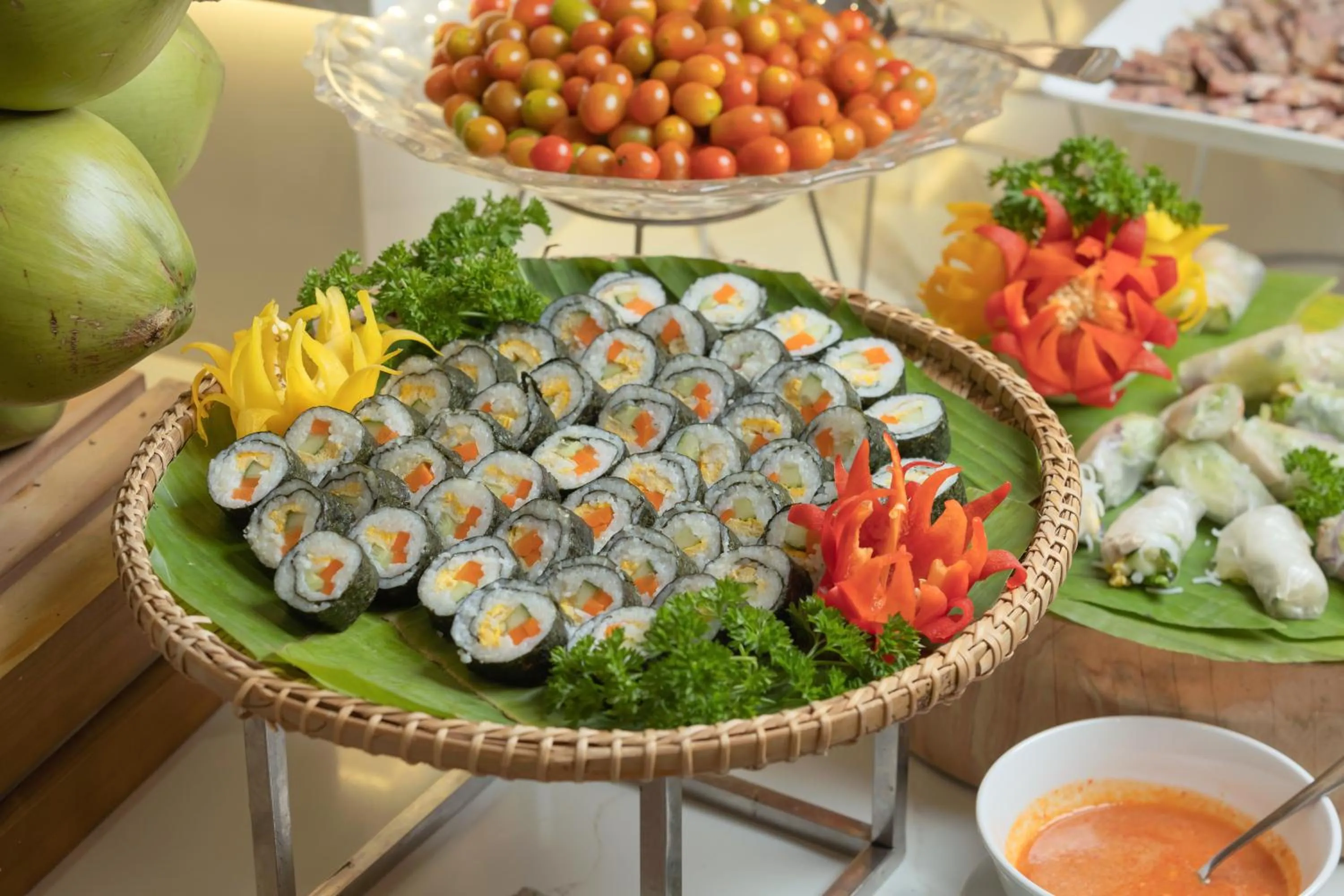 Buffet breakfast in PANAMA Nha Trang Hotel