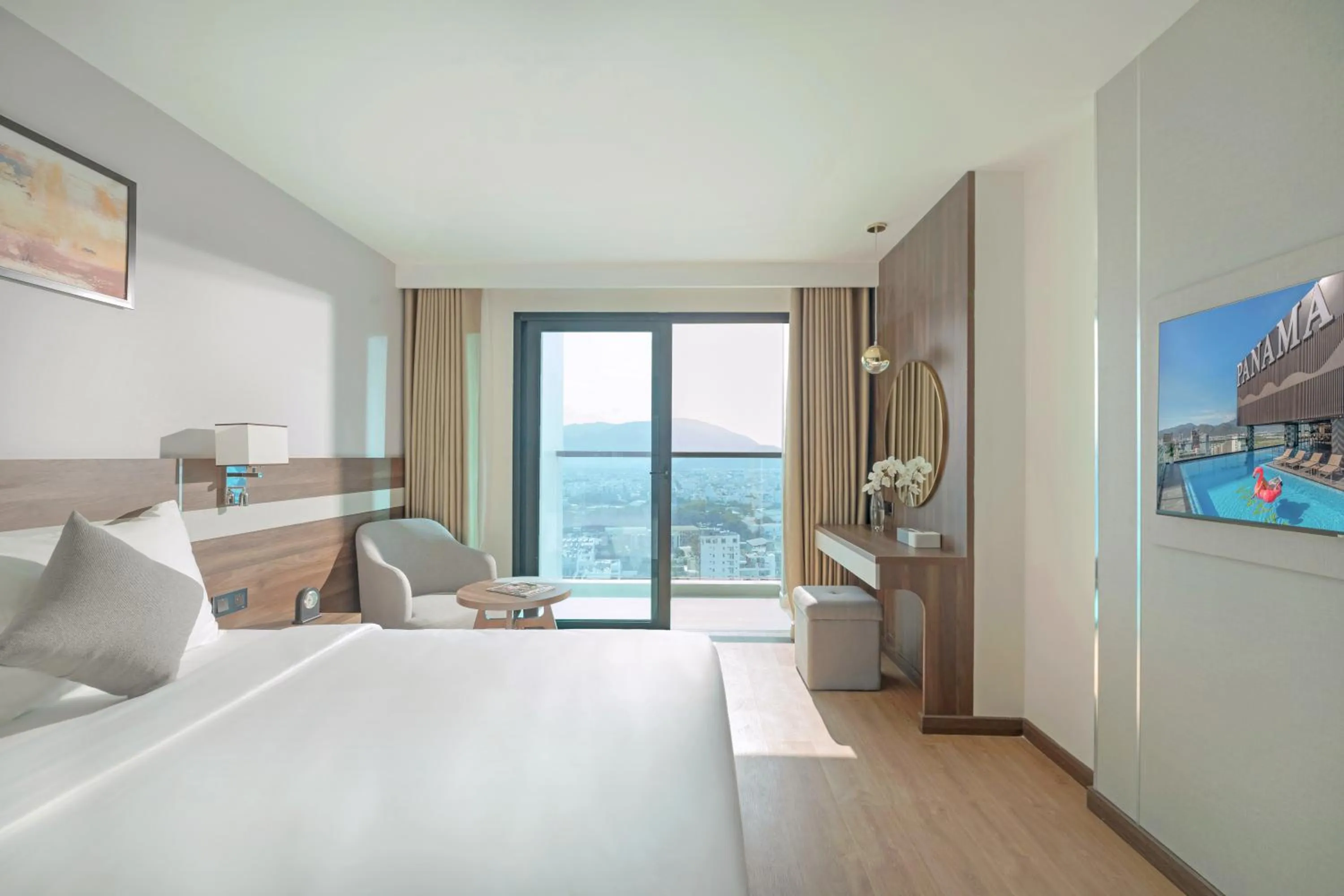 Bed in PANAMA Nha Trang Hotel