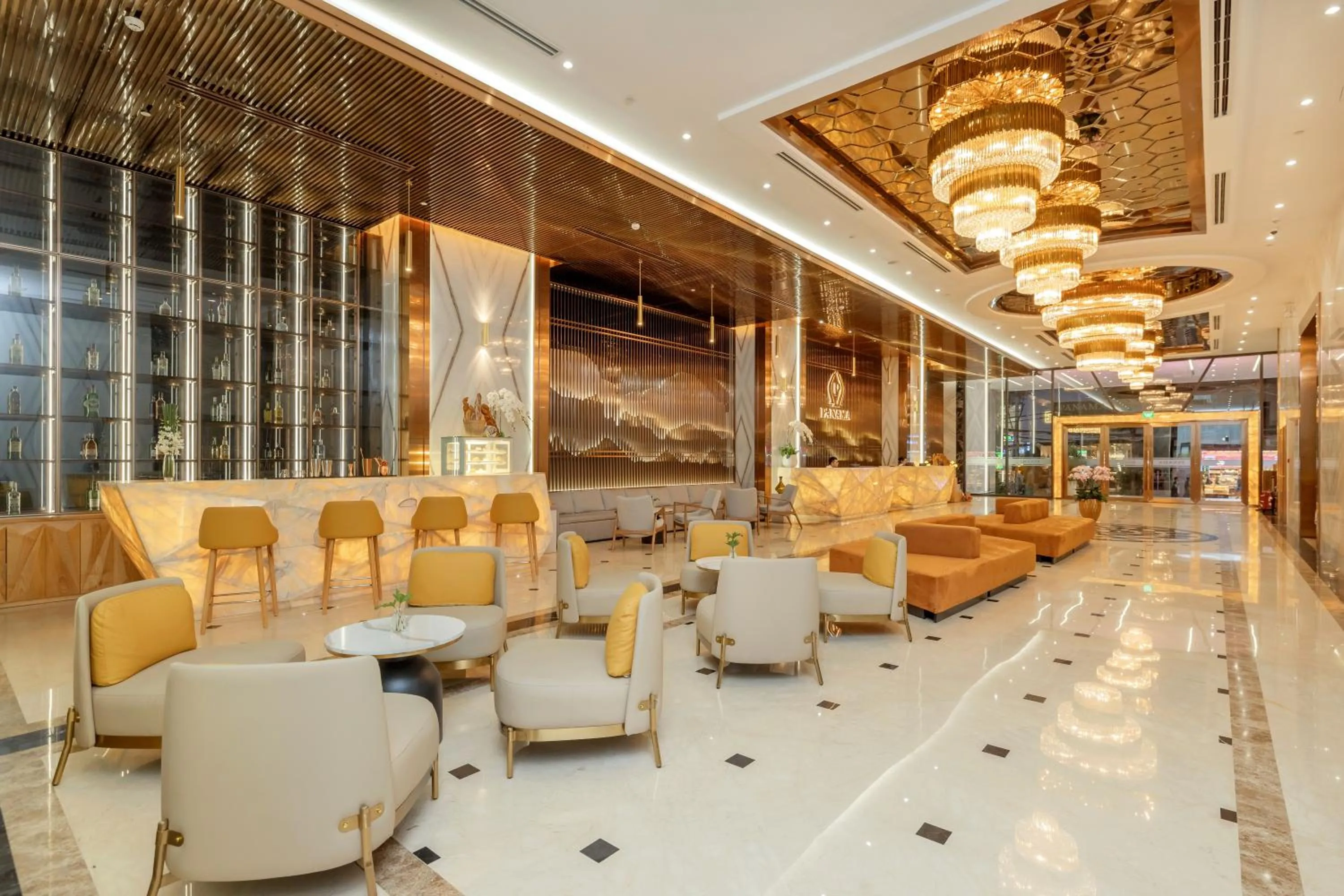 Lobby or reception in PANAMA Nha Trang Hotel