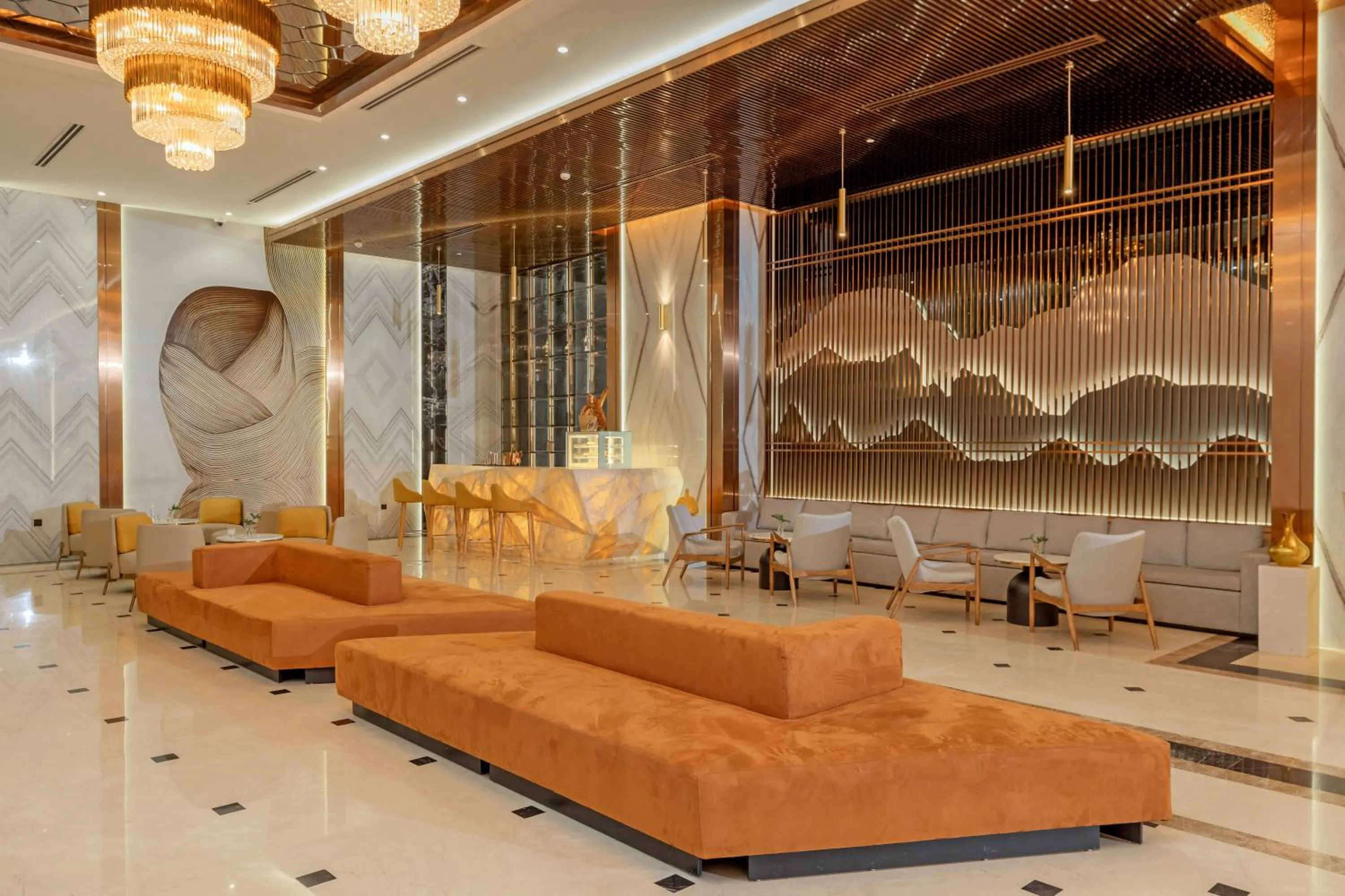 Lobby or reception in PANAMA Nha Trang Hotel