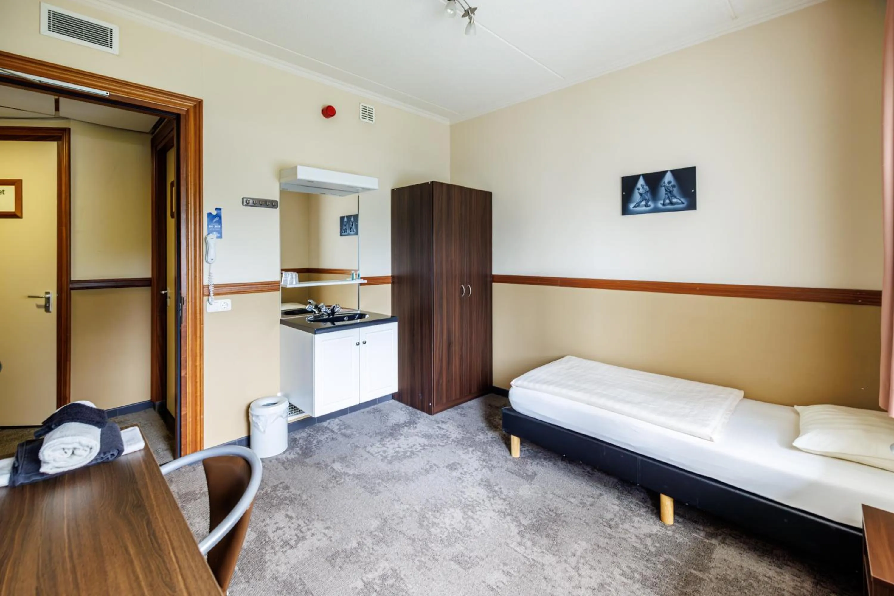 Bedroom, Bed in Hotel Frans op den Bult