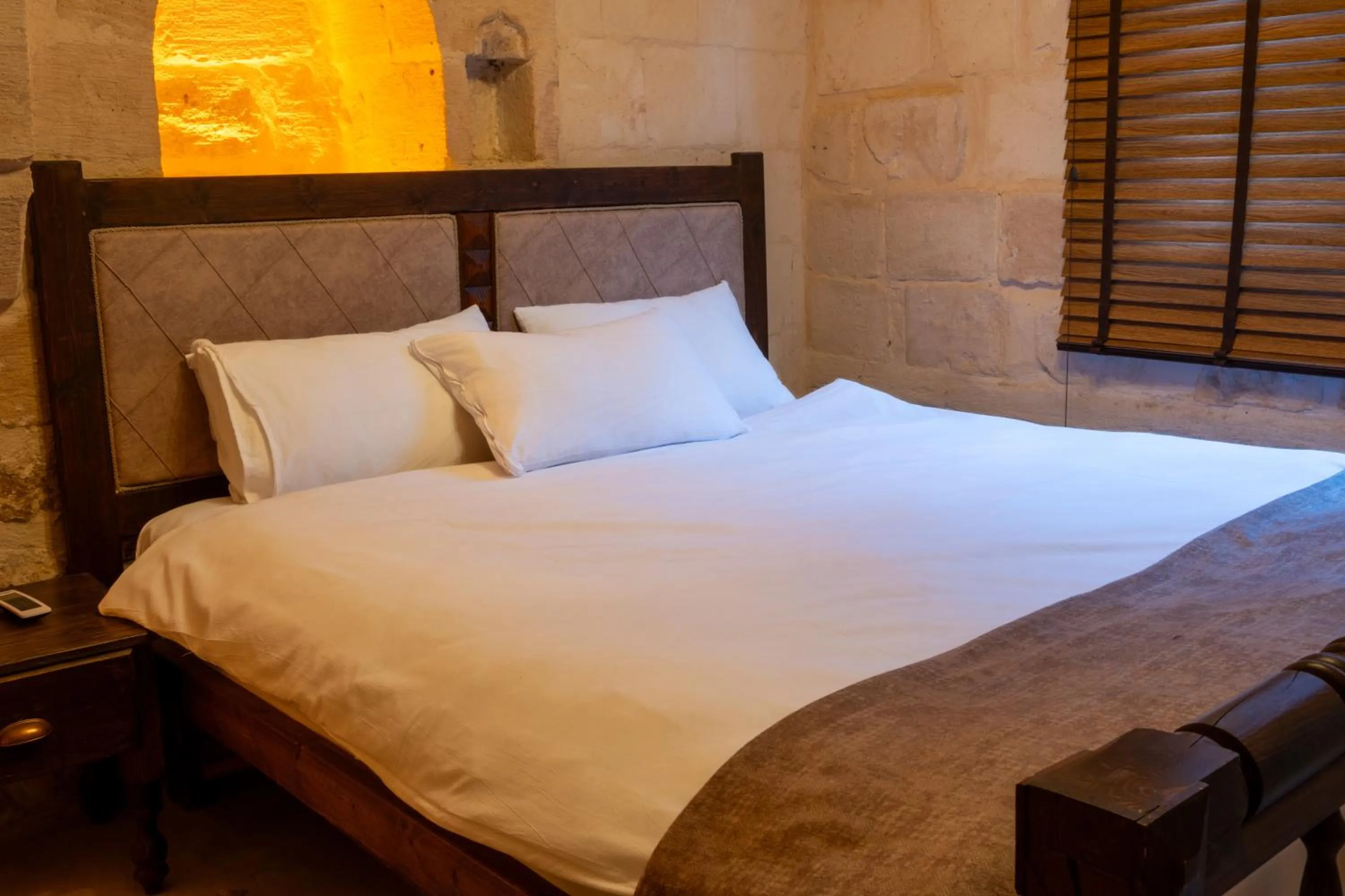Bed in Marvel Hotel Mardin