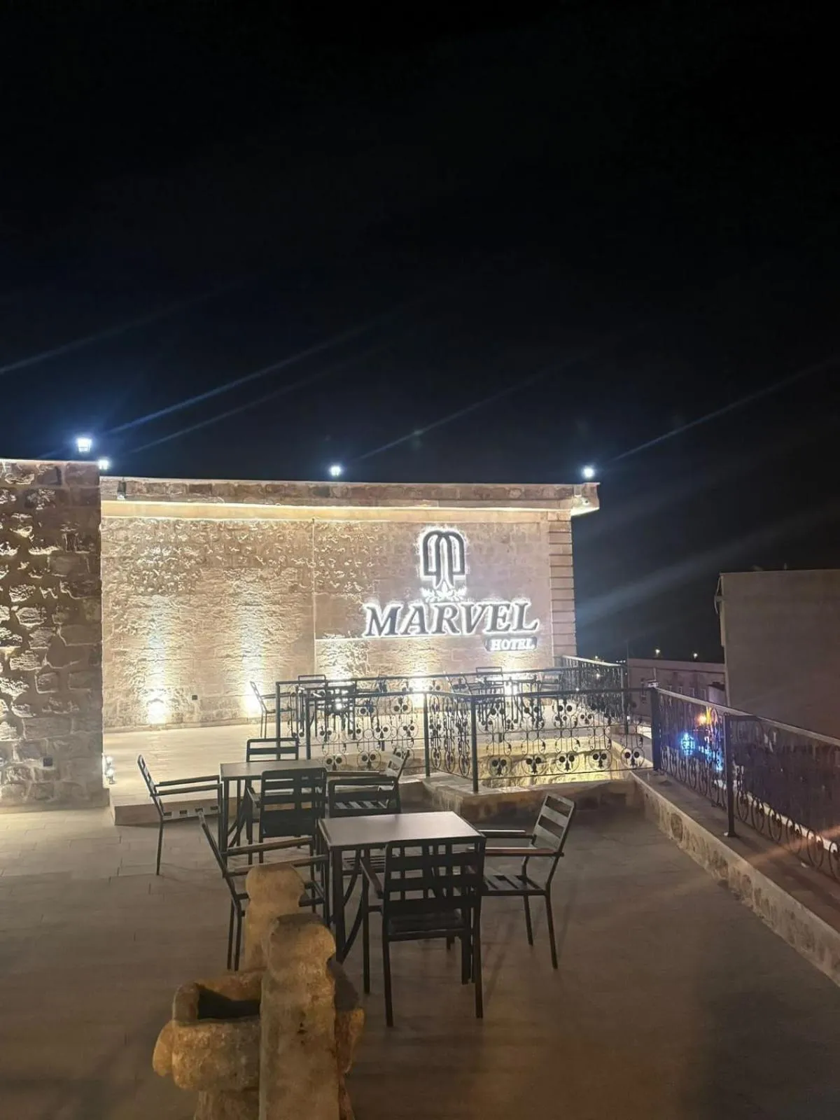 Patio in Marvel Hotel Mardin