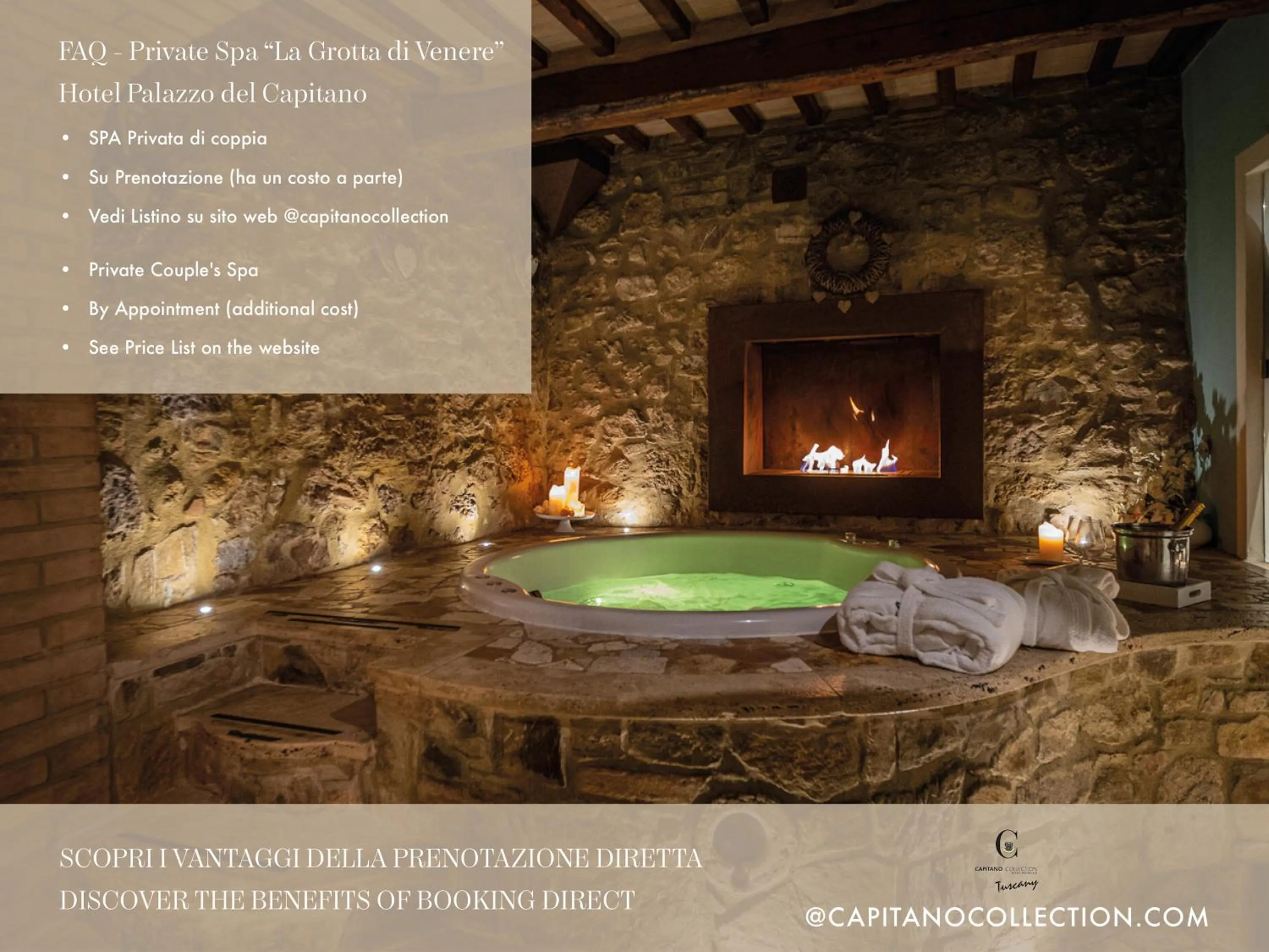 Spa and wellness centre/facilities in VILLA LIBERTY Boutique Hotel - Borgo Capitano Collection