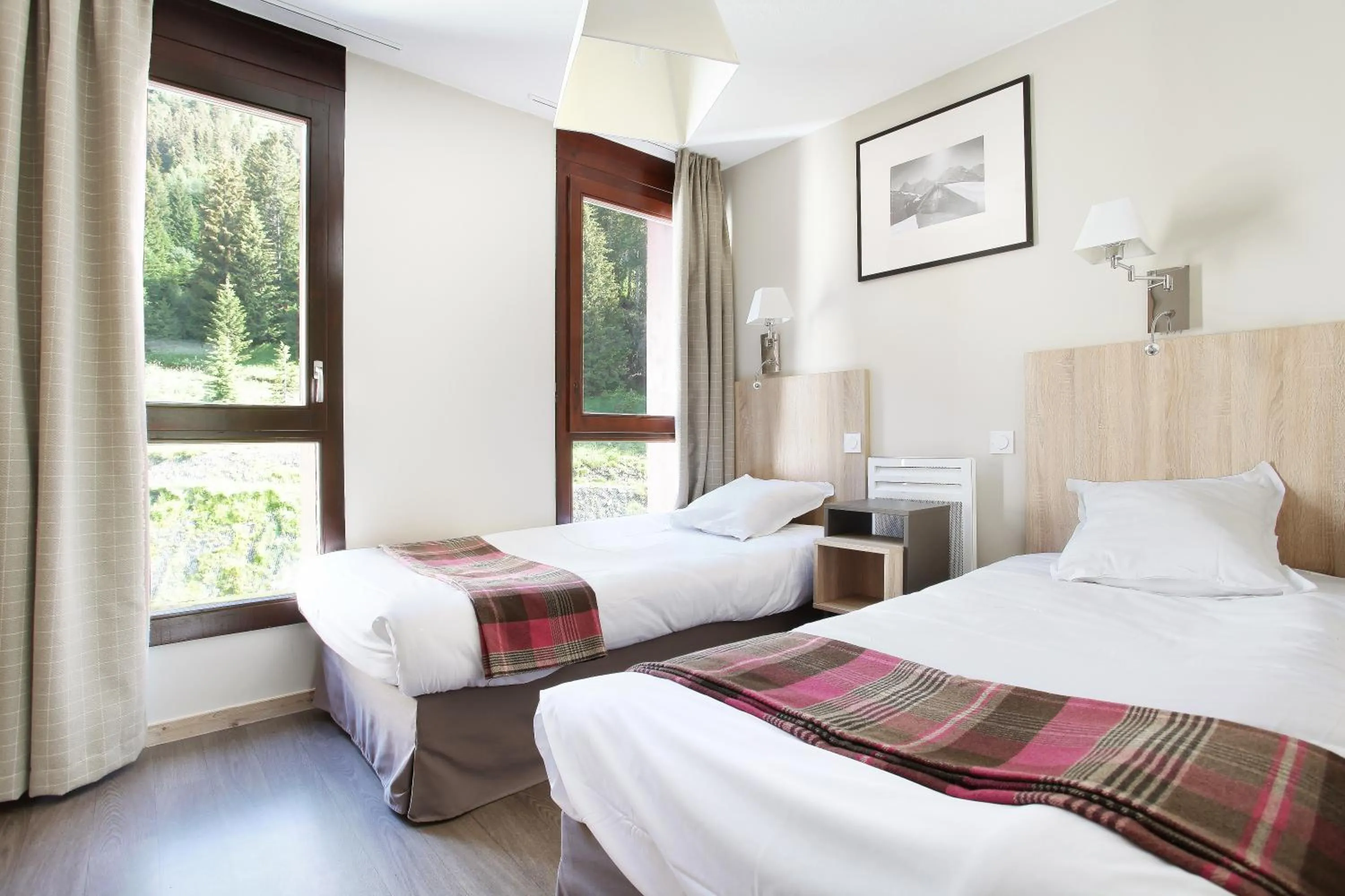 Bed in Résidence Odalys Le Panoramic