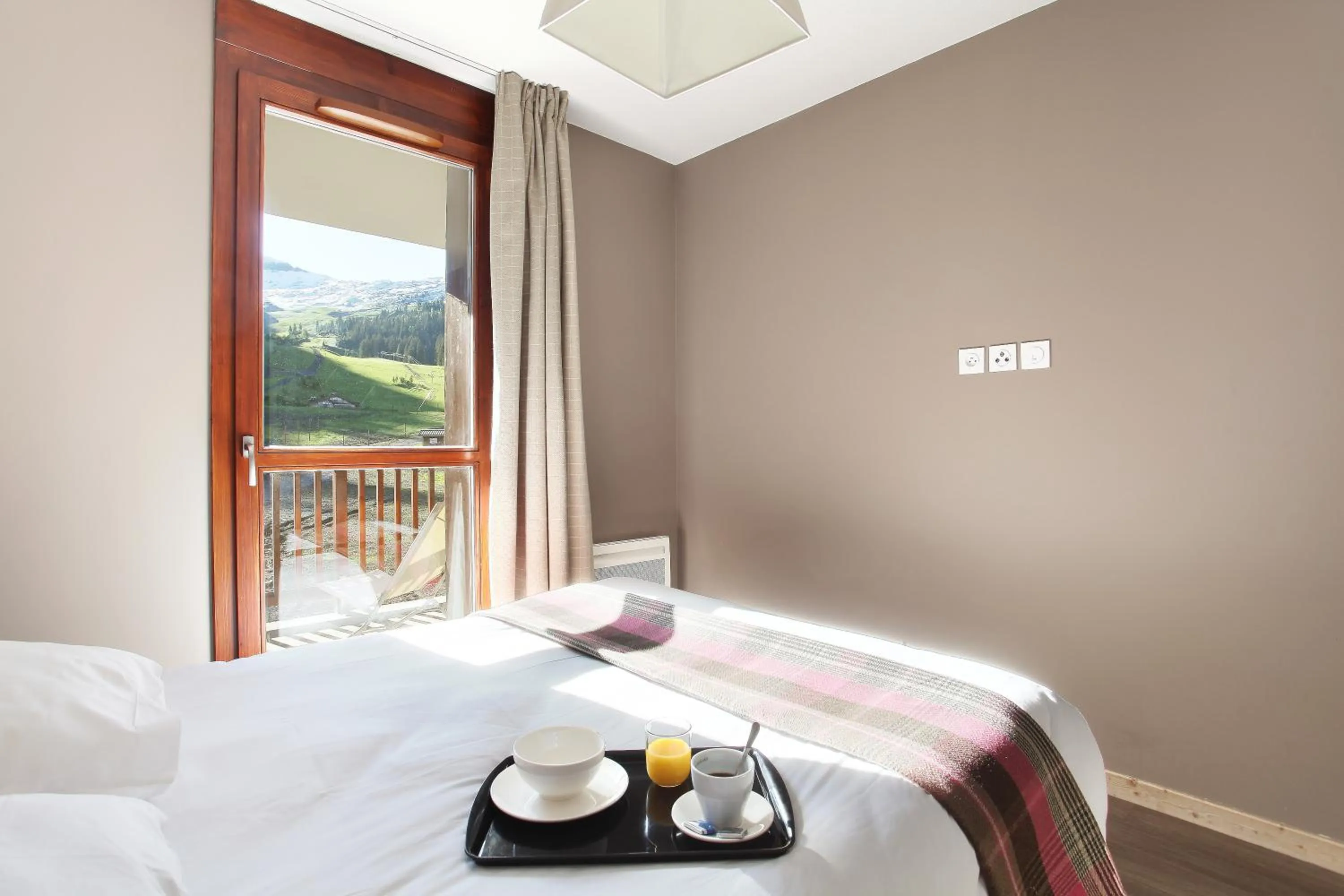 Bed in Résidence Odalys Le Panoramic