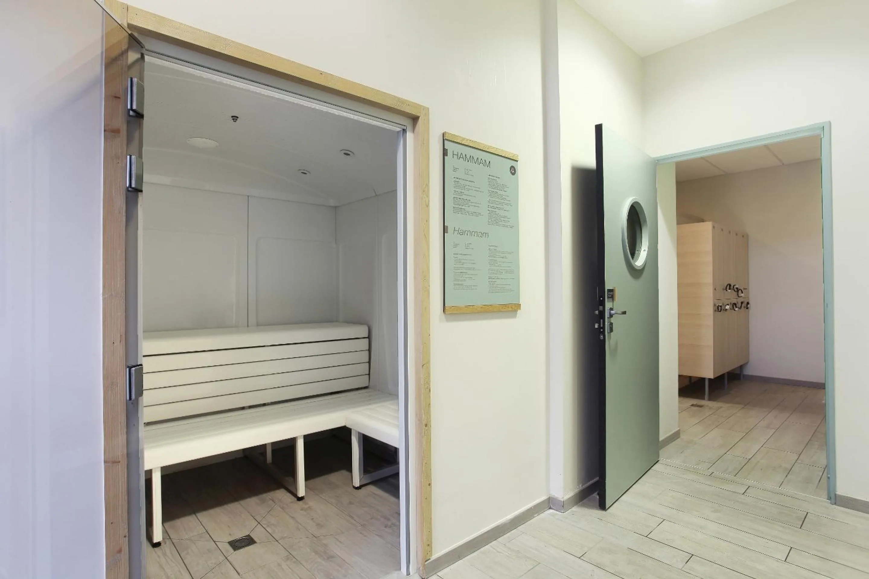 Steam room in Résidence Odalys Le Panoramic