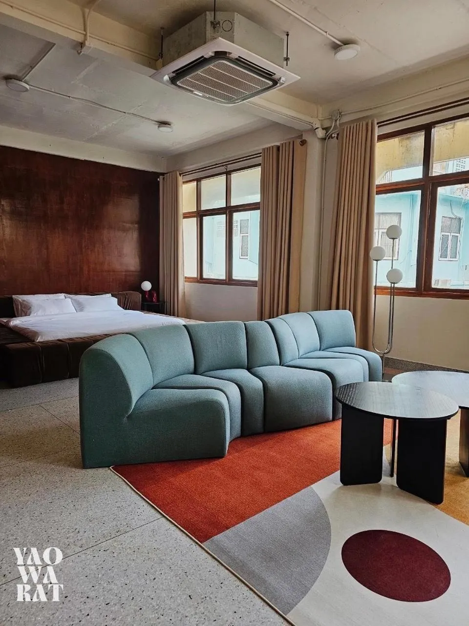 Bed in Yaowarat Stay