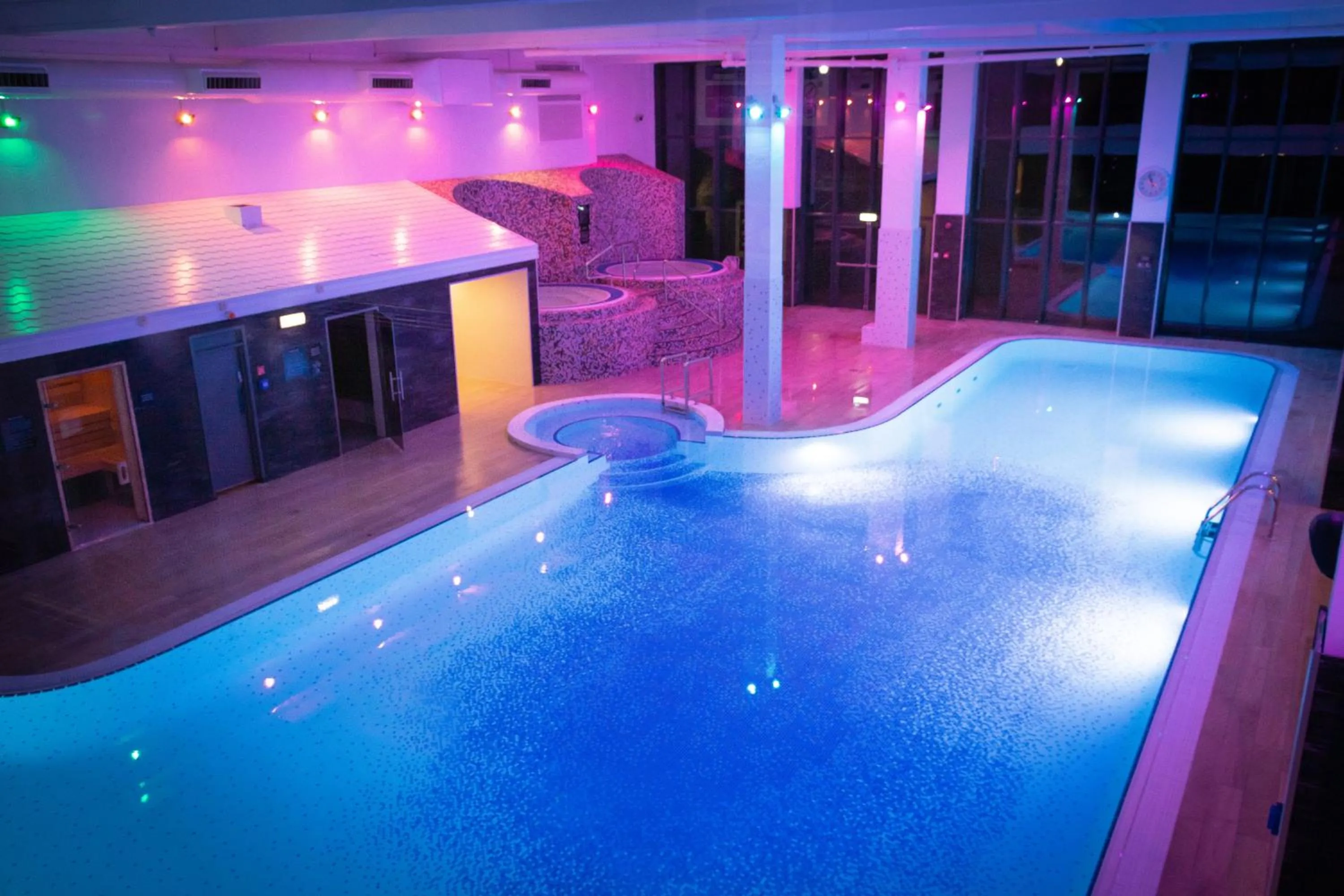 Swimming pool in Village Hotel Wirral