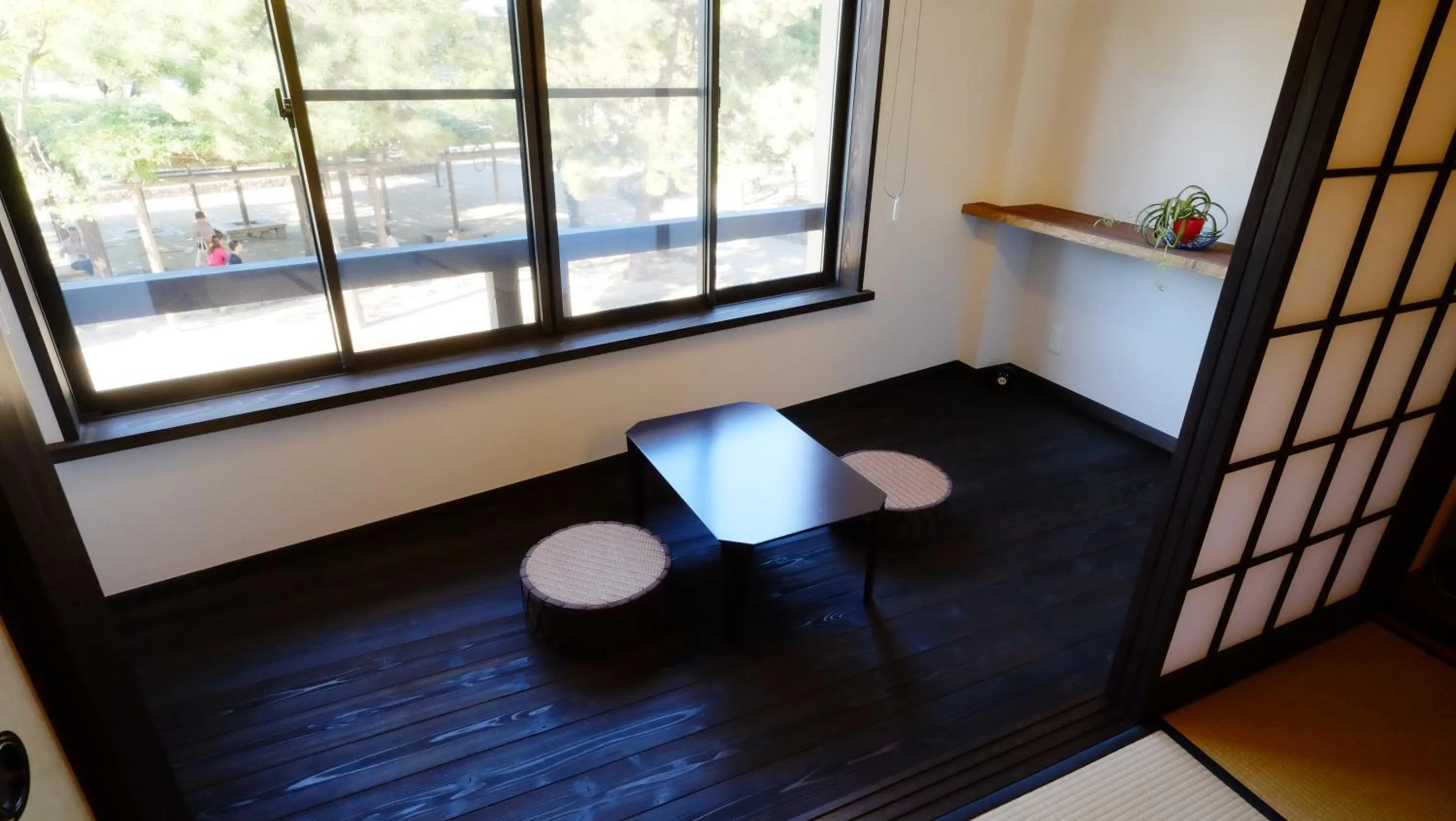 Seating area in Oyado Tsukiusagi