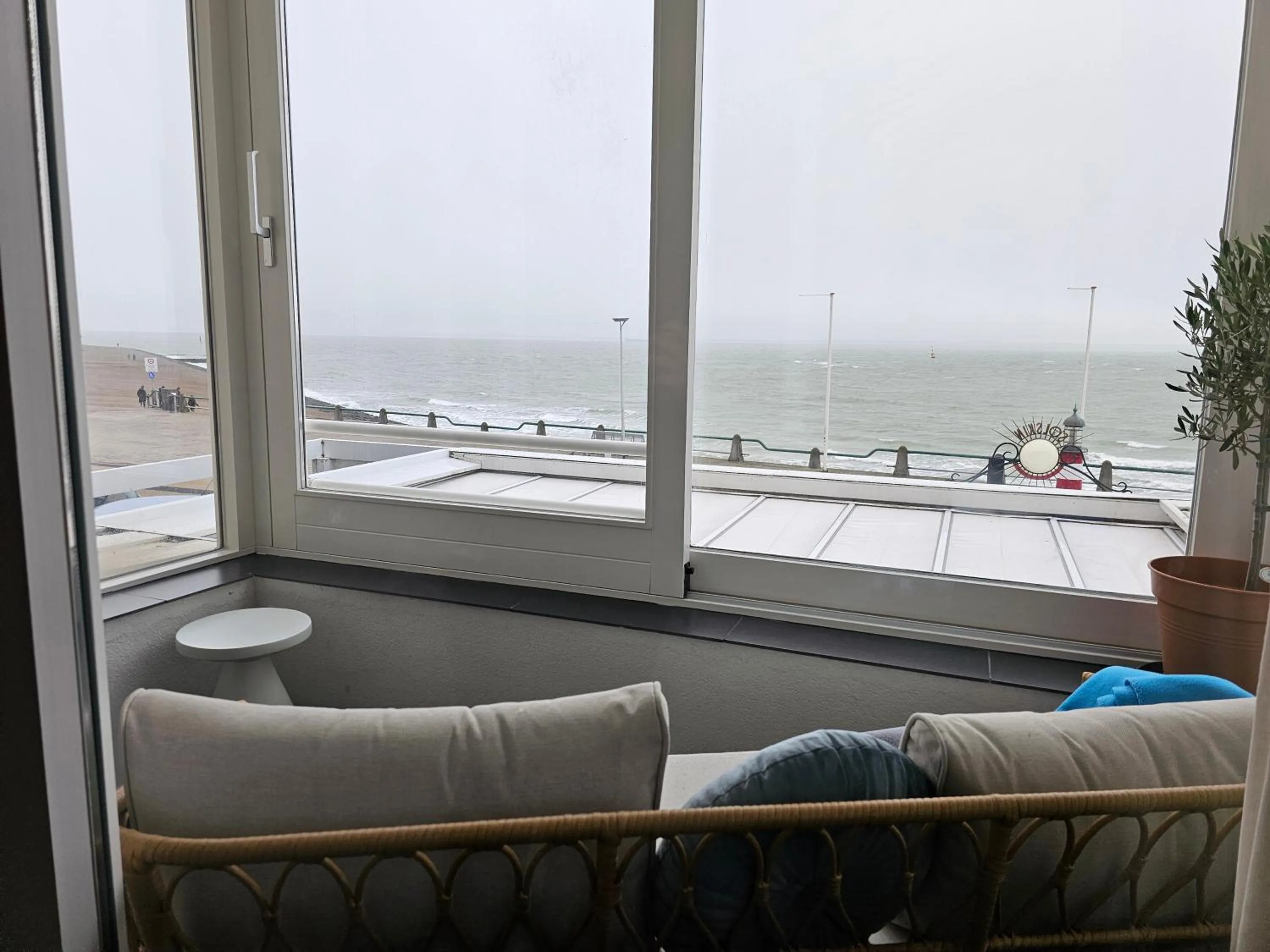 Sea view in Hotel Restaurant Solskin