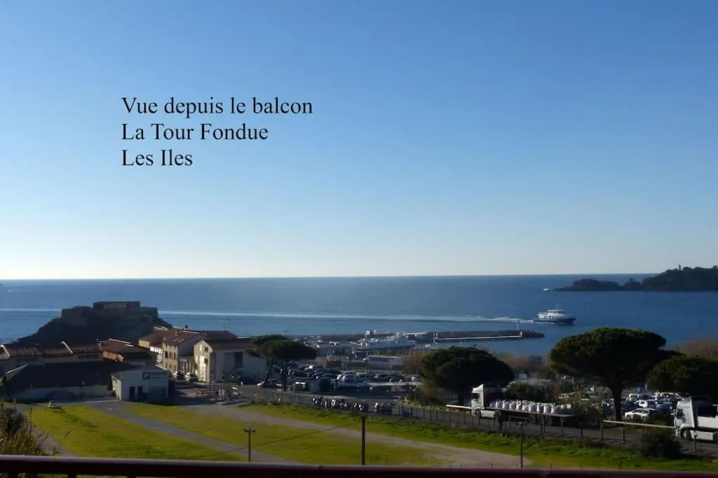 Appartement de charme avec vue mer époustouflante