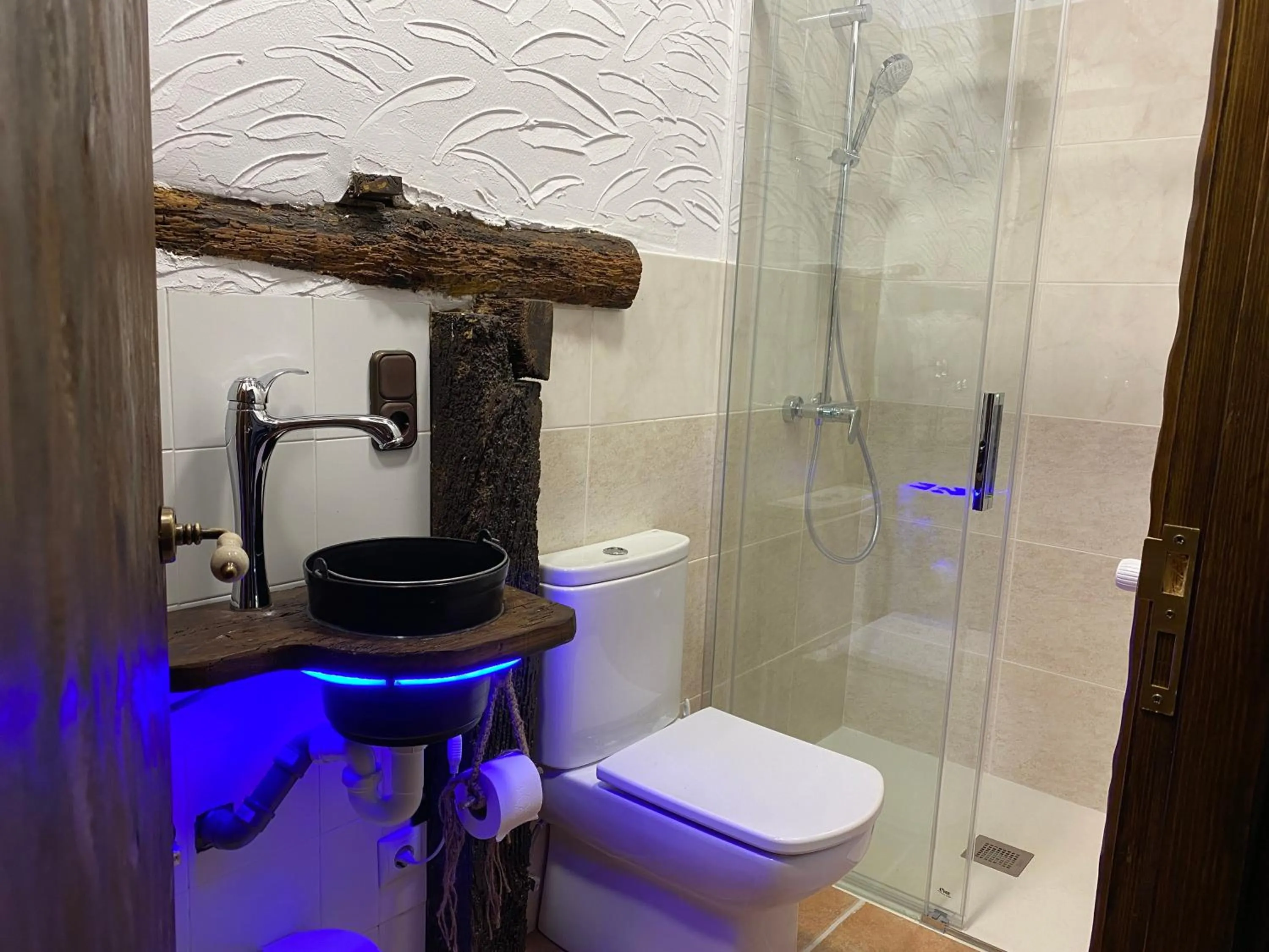 Bathroom in Casa Rural Iratxeko-Berea
