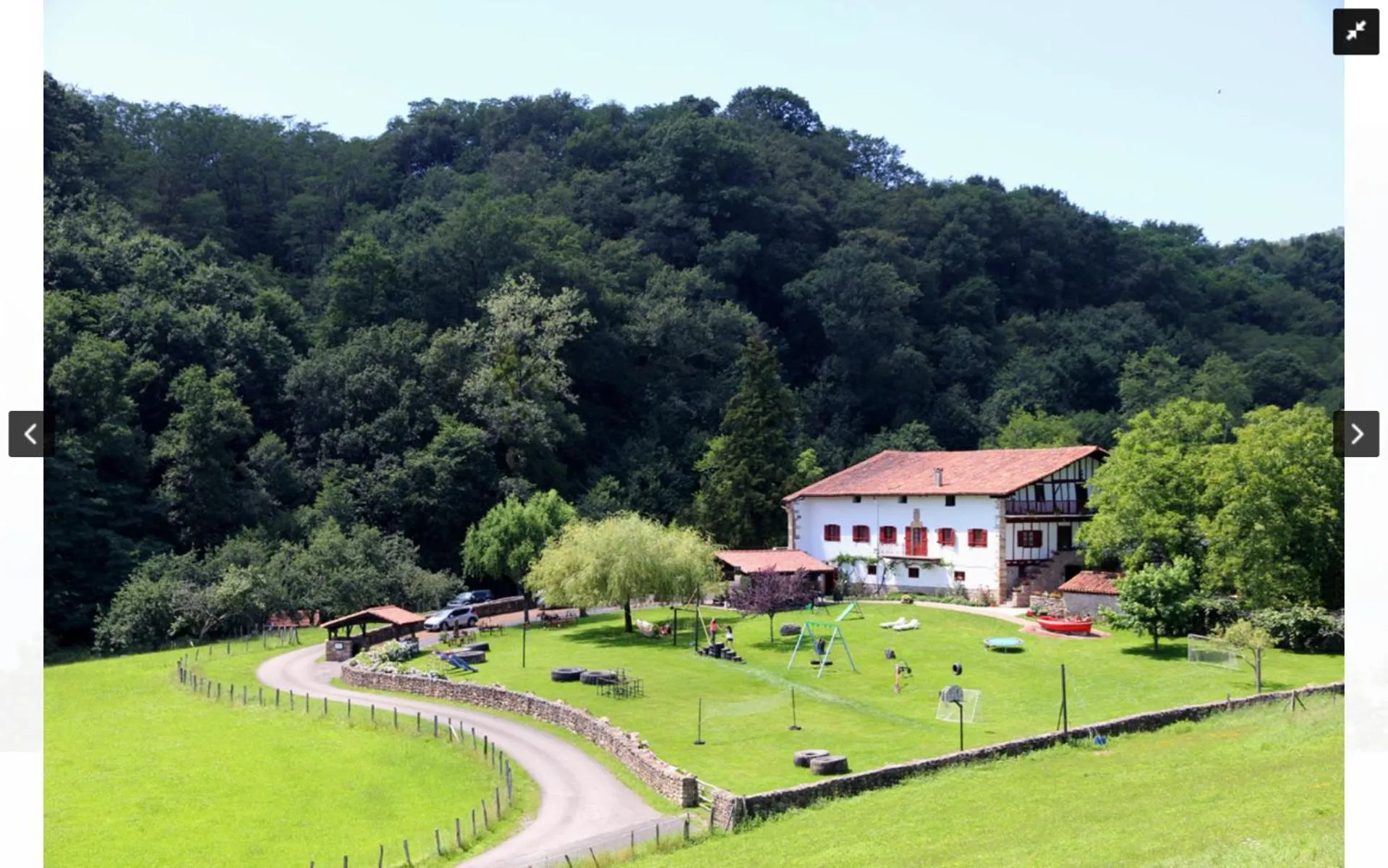 Property building in Casa Rural Iratxeko-Berea