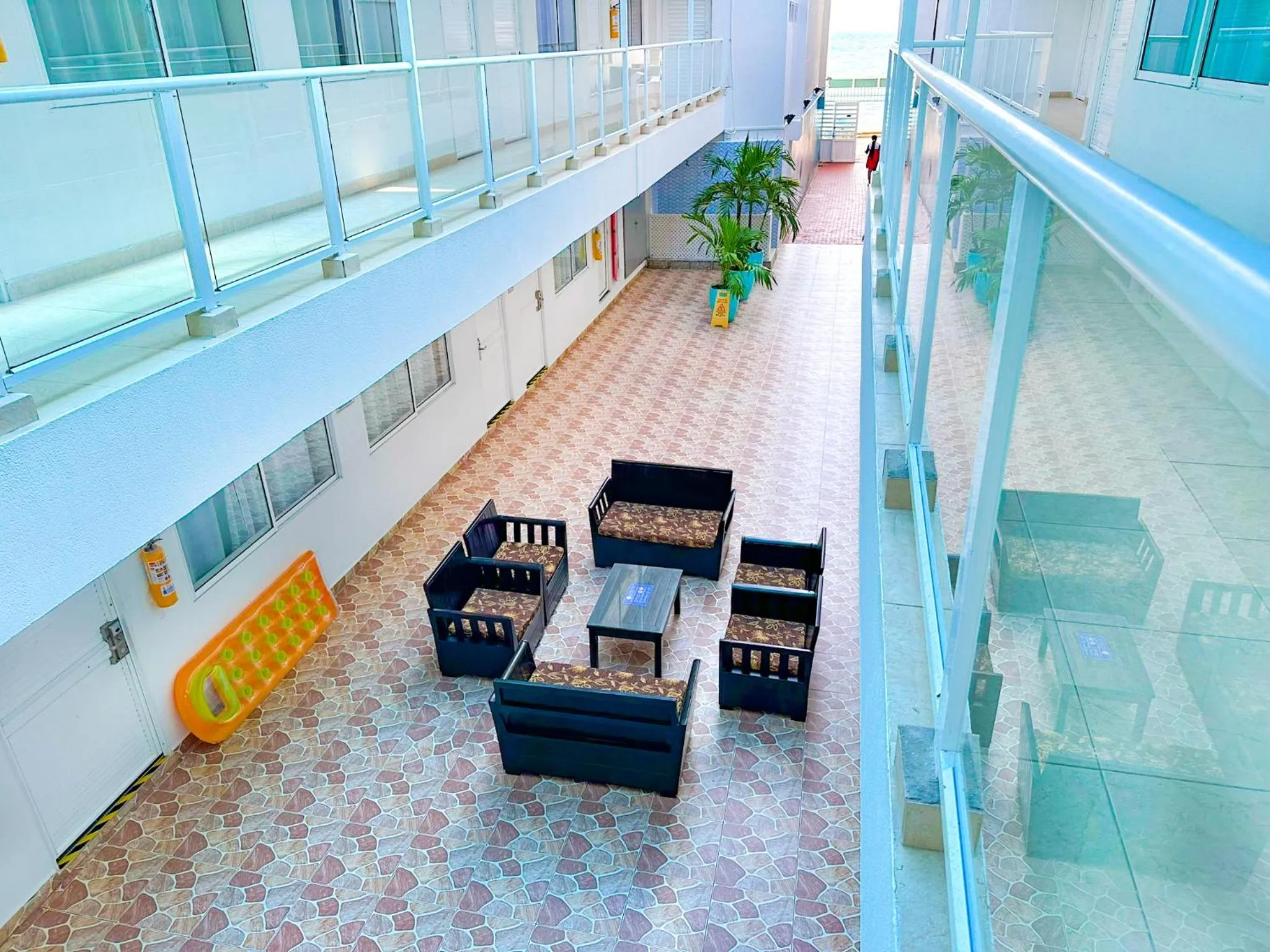 Living room in Caribbean Island Hotel