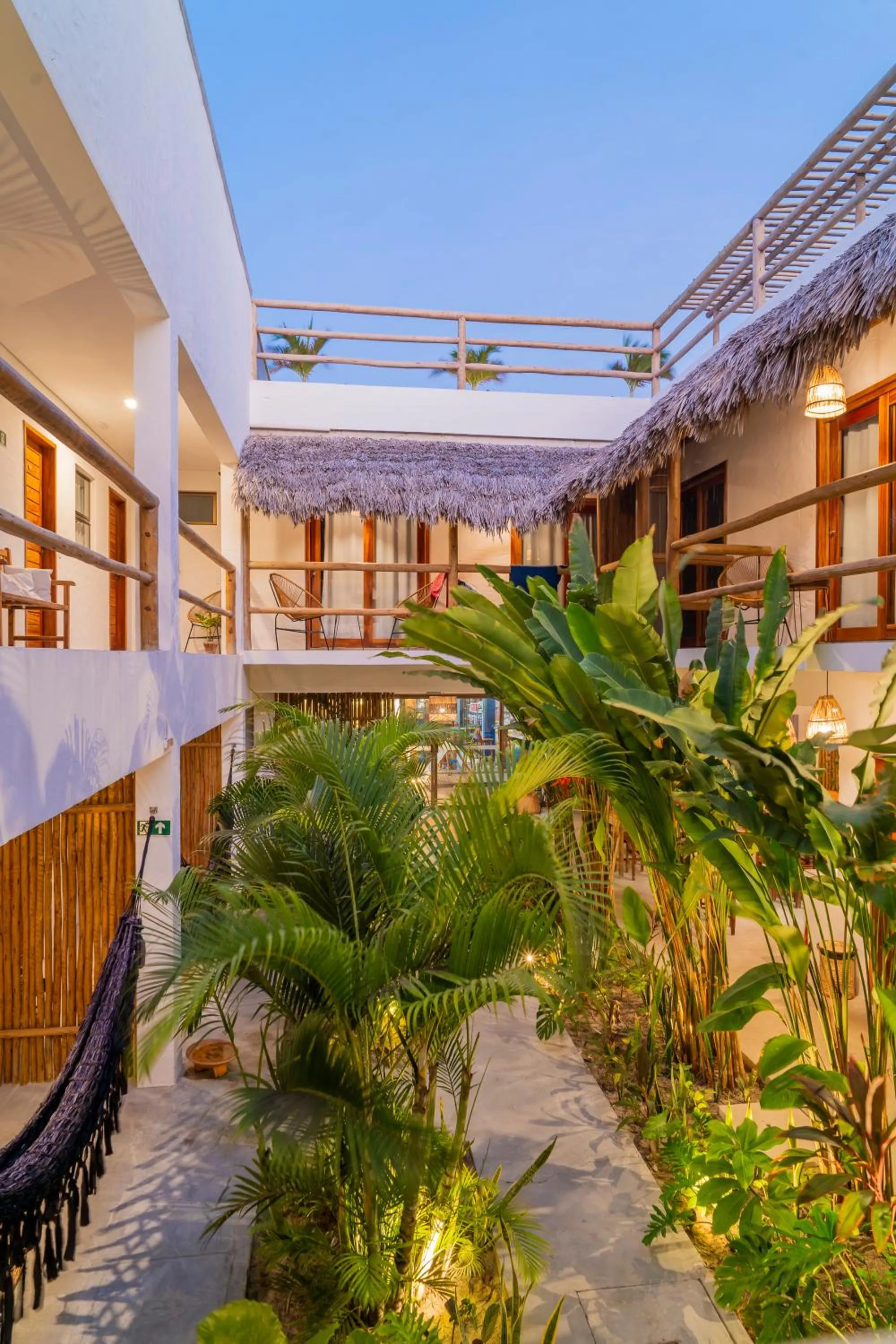 Garden in Pousada Baobá